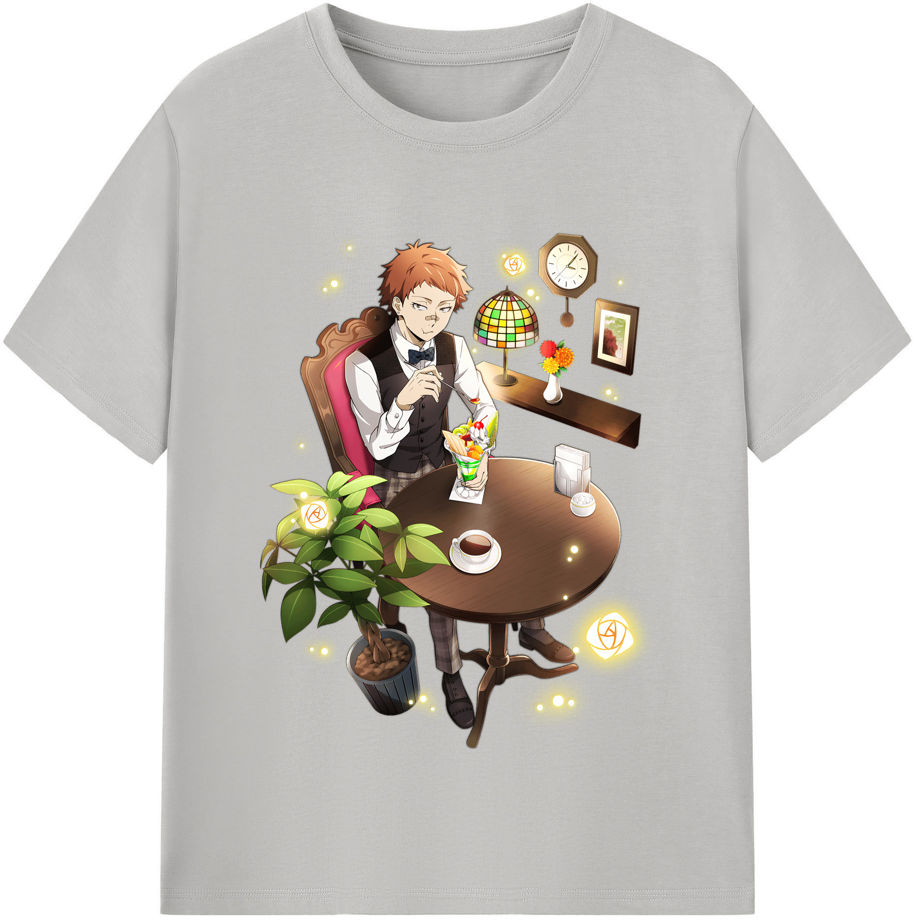 （画像用） 文豪ストレイドッグス Bungo Stray Dogs レディースカジュアルプリントTシャツ（綿100％）