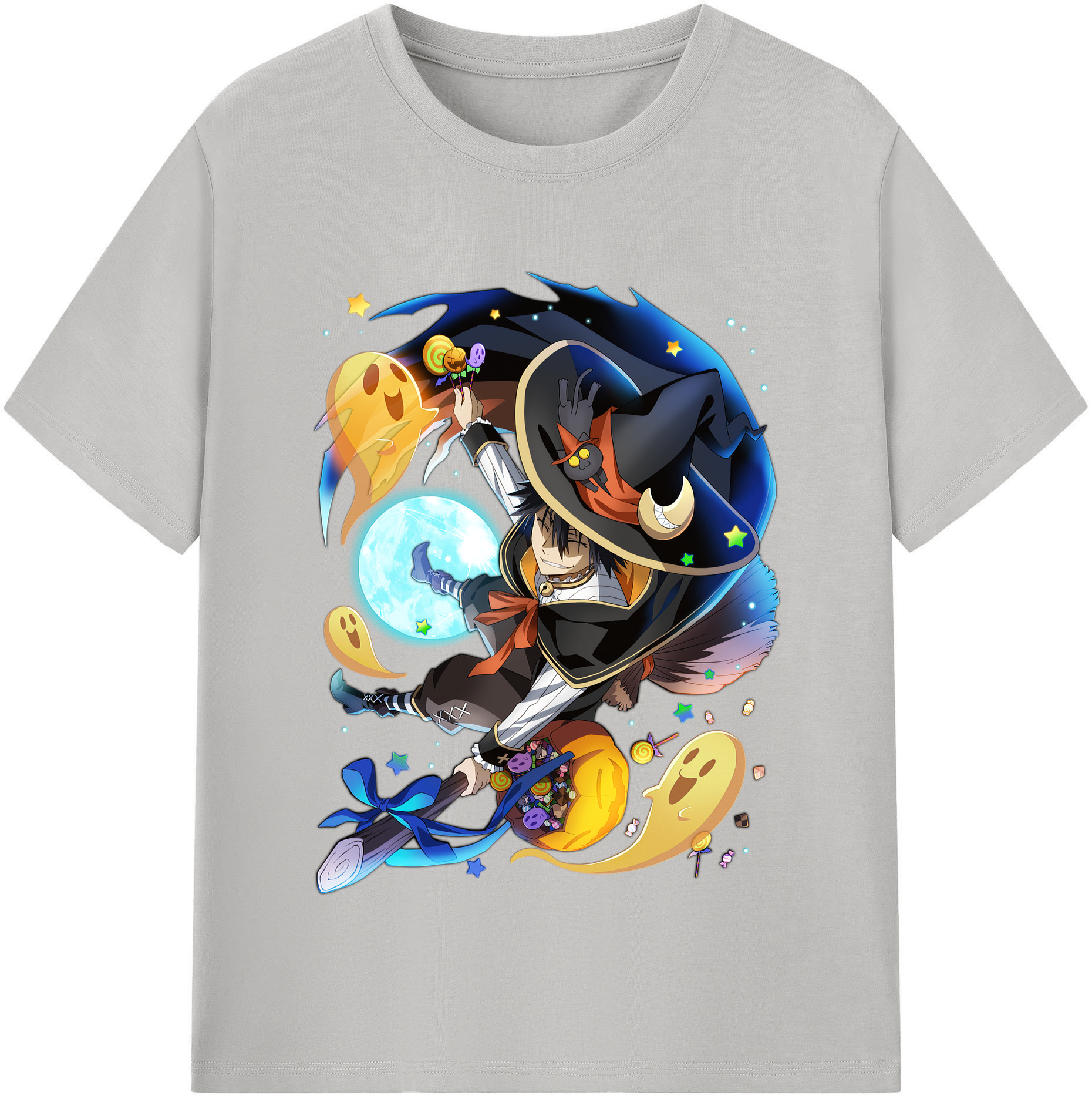（画像用） 文豪ストレイドッグス Bungo Stray Dogs レディースカジュアルプリントTシャツ（綿100％）