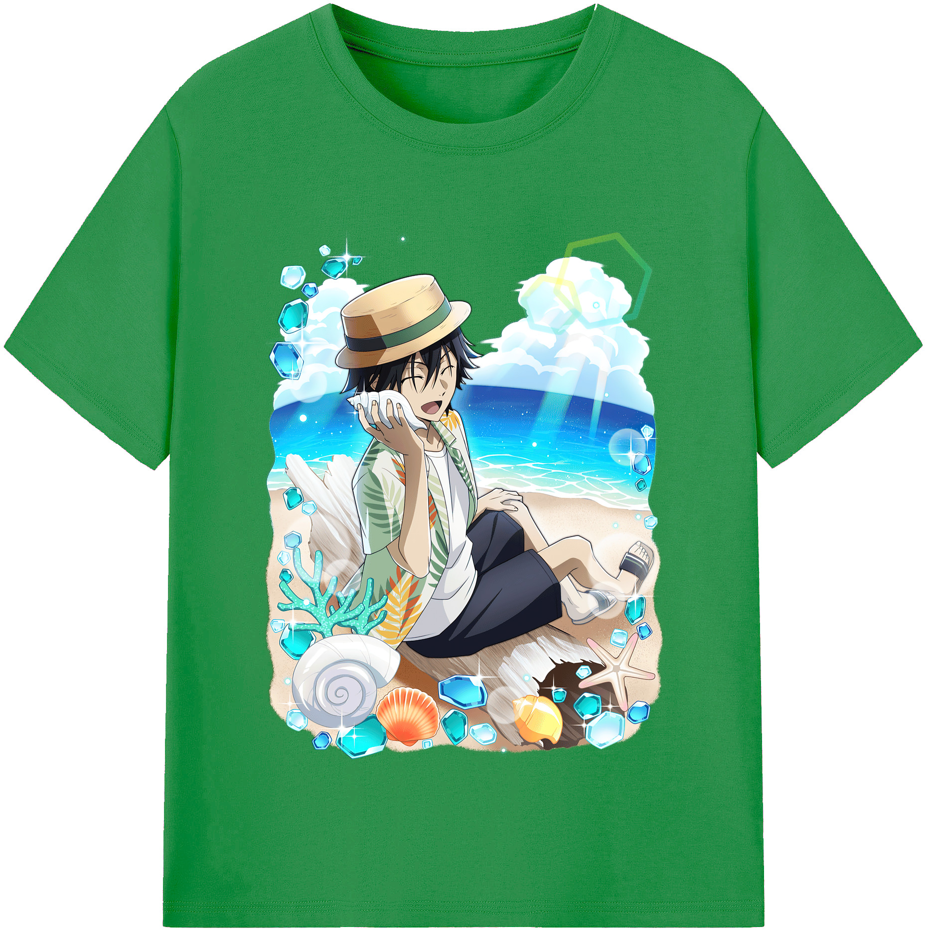 （画像用） 文豪ストレイドッグス Bungo Stray Dogs レディースカジュアルプリントTシャツ（綿100％）