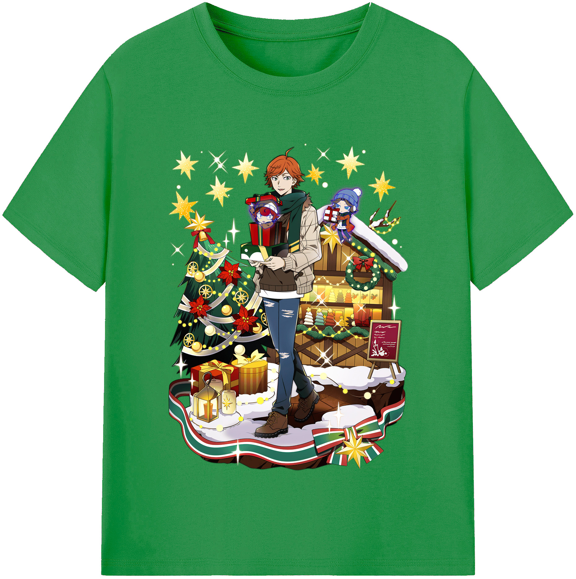 （画像用） 文豪ストレイドッグス Bungo Stray Dogs レディースカジュアルプリントTシャツ（綿100％）