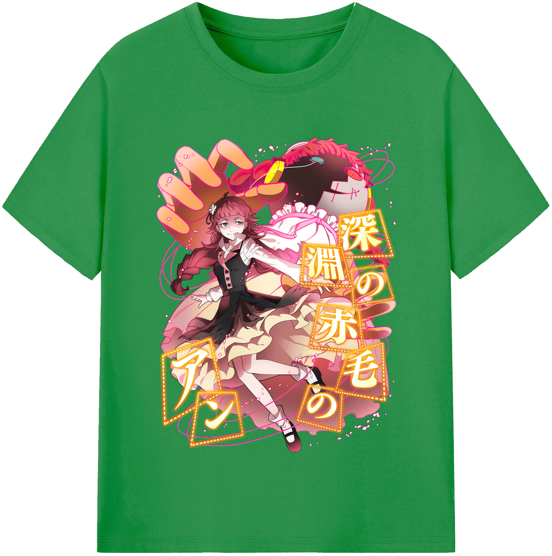 （画像用） 文豪ストレイドッグス Bungo Stray Dogs レディースカジュアルプリントTシャツ（綿100％）