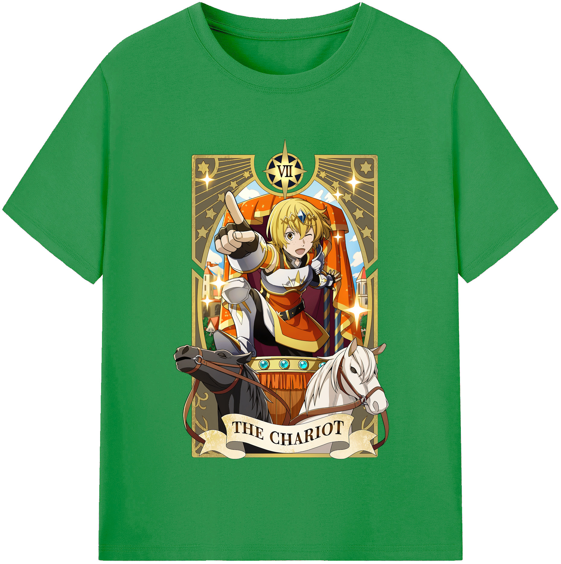 （画像用） 文豪ストレイドッグス Bungo Stray Dogs レディースカジュアルプリントTシャツ（綿100％）