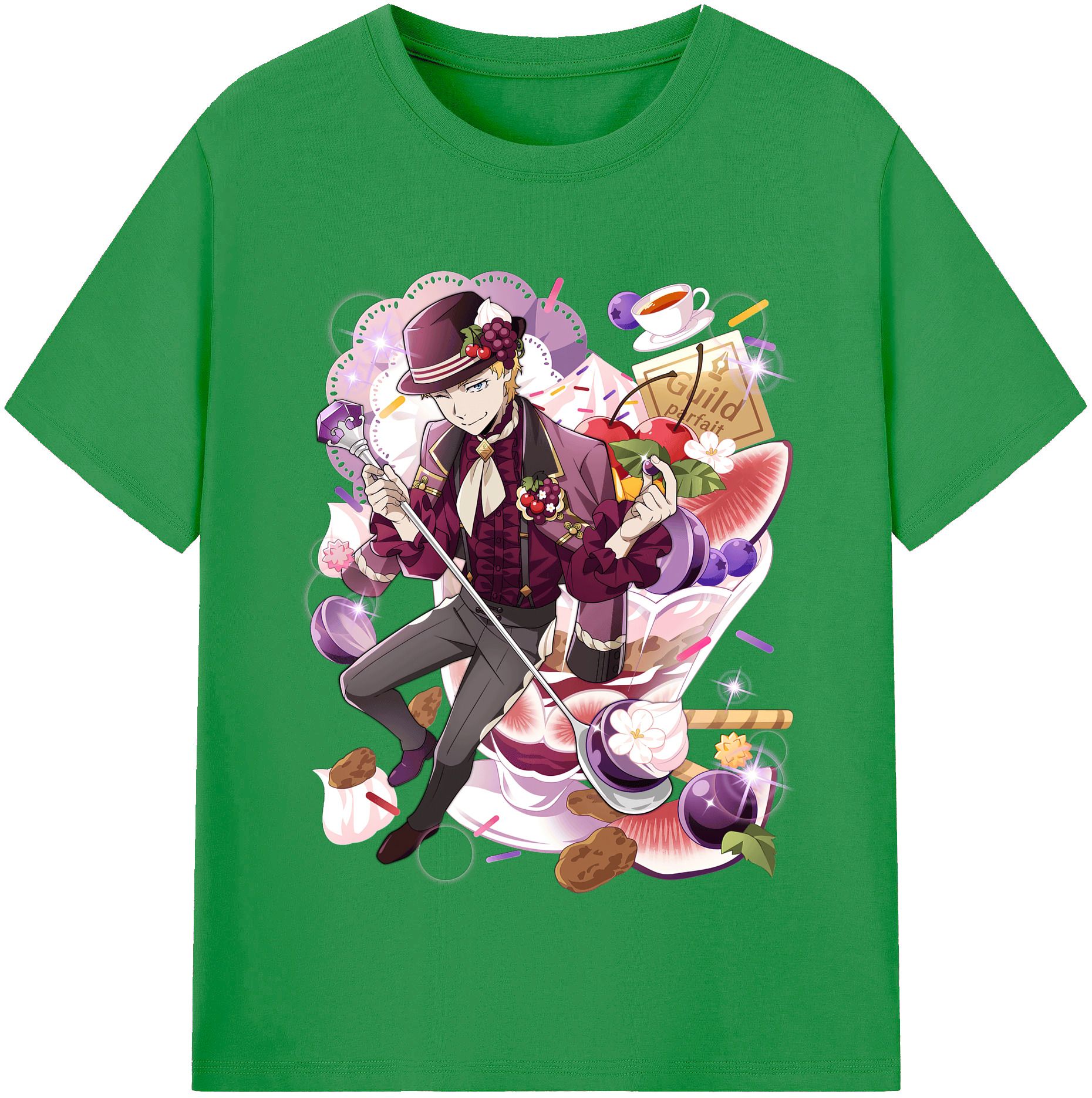 （画像用） 文豪ストレイドッグス Bungo Stray Dogs レディースカジュアルプリントTシャツ（綿100％）