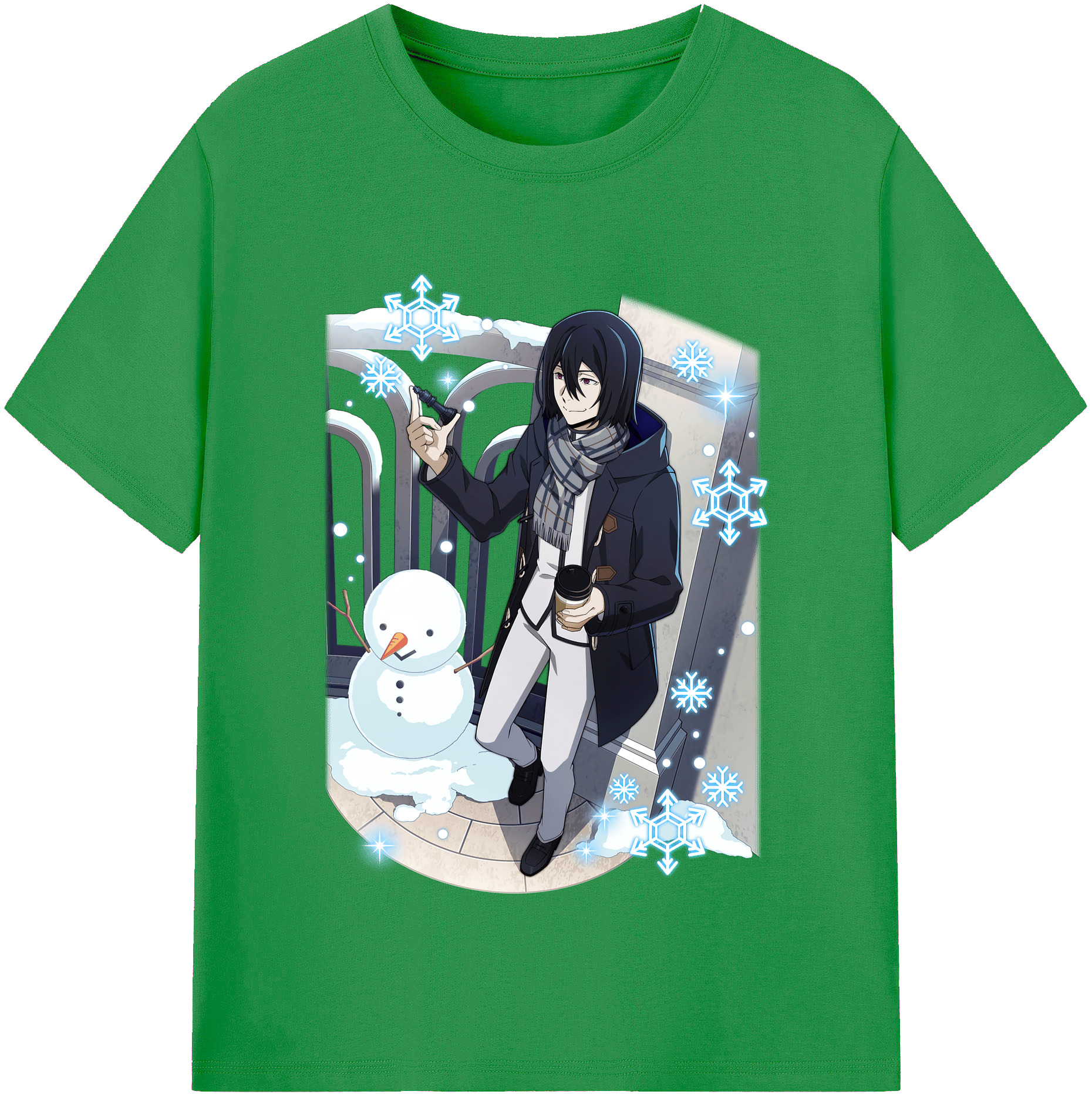 （画像用） 文豪ストレイドッグス Bungo Stray Dogs レディースカジュアルプリントTシャツ（綿100％）