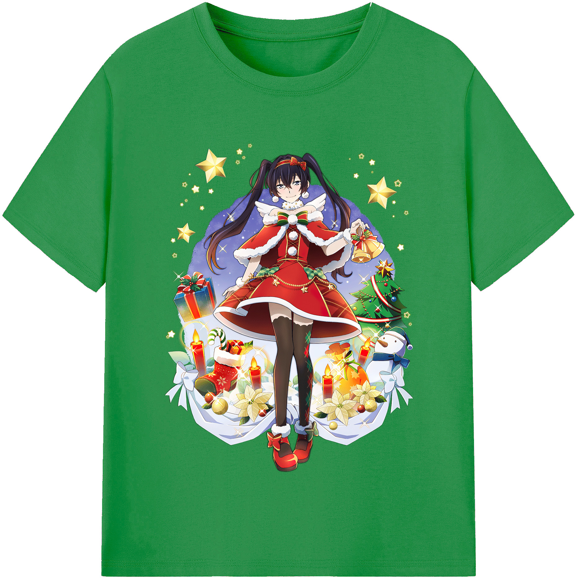 （画像用） 文豪ストレイドッグス Bungo Stray Dogs レディースカジュアルプリントTシャツ（綿100％）