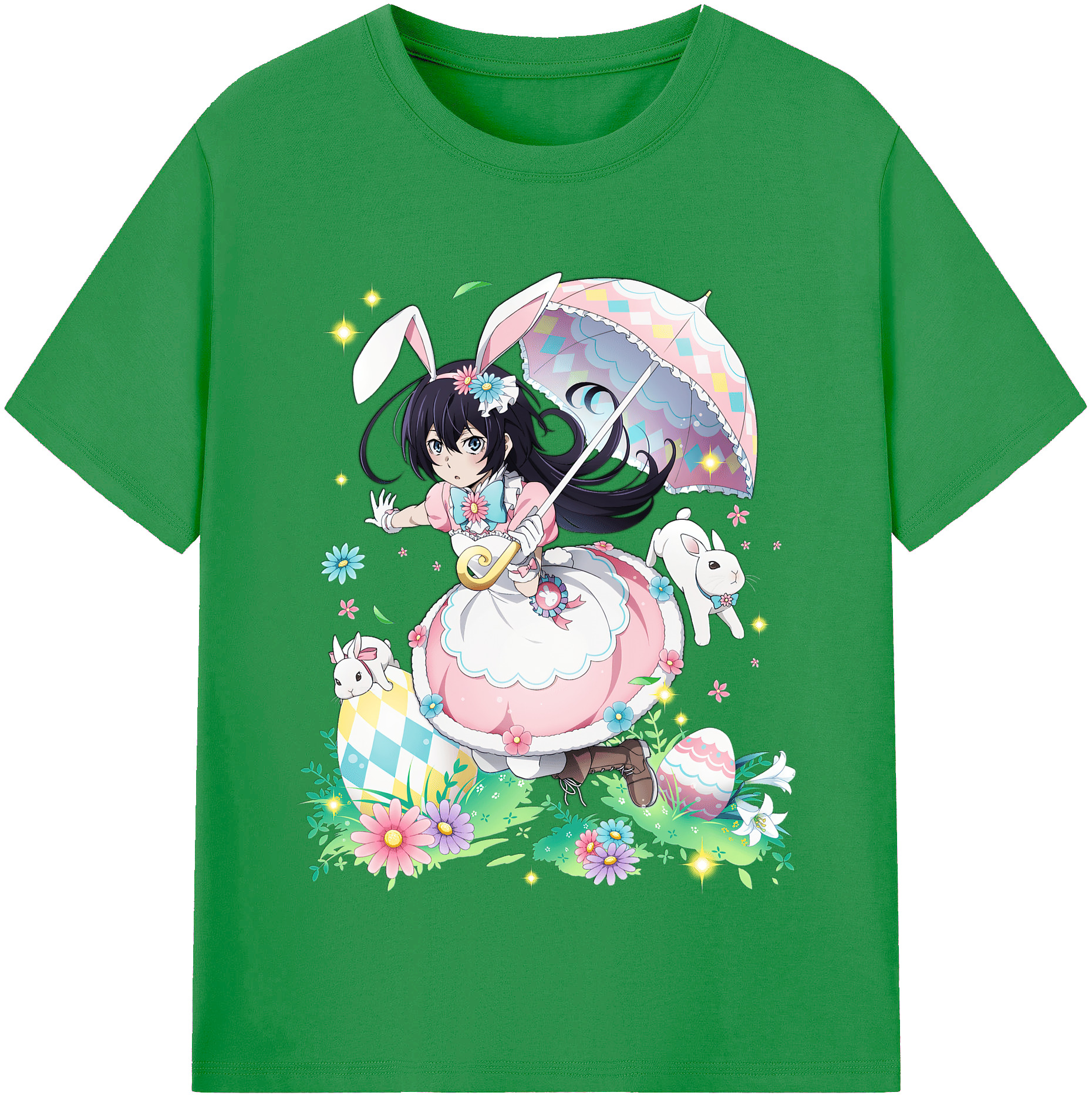 （画像用） 文豪ストレイドッグス Bungo Stray Dogs レディースカジュアルプリントTシャツ（綿100％）