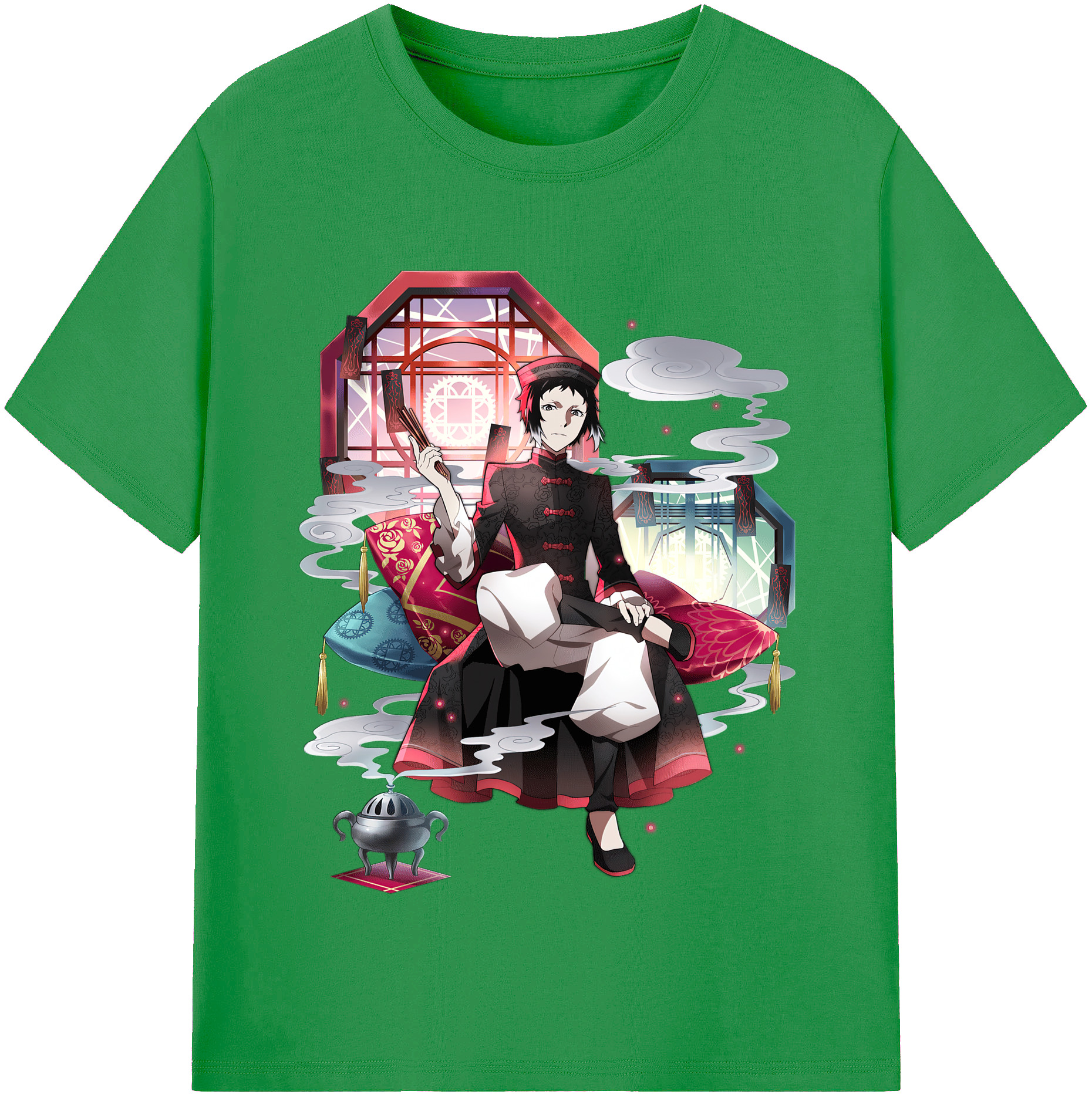 （画像用） 文豪ストレイドッグス Bungo Stray Dogs レディースカジュアルプリントTシャツ（綿100％）