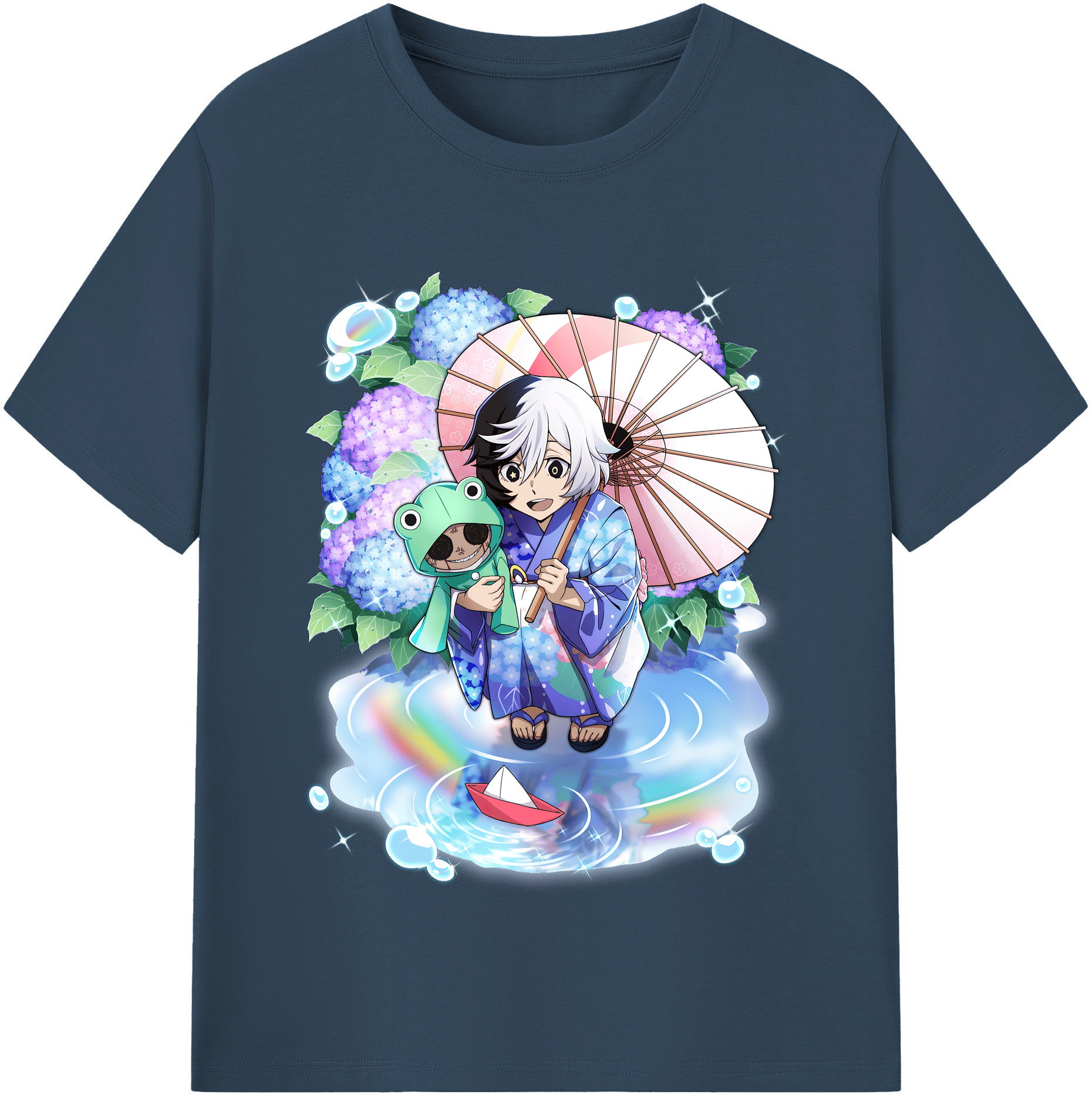 （画像用） 文豪ストレイドッグス Bungo Stray Dogs レディースカジュアルプリントTシャツ（綿100％）
