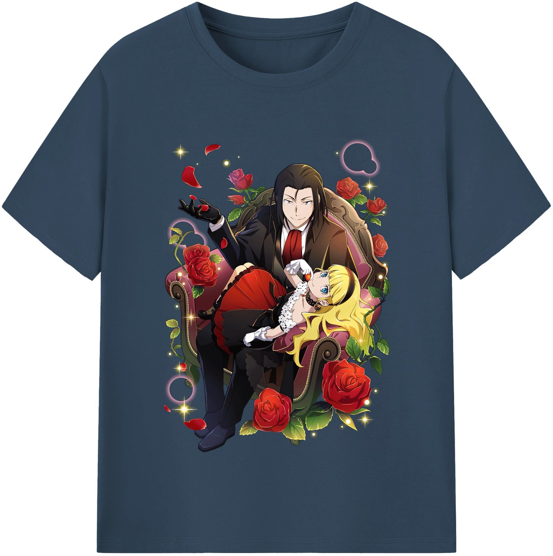 （画像用） 文豪ストレイドッグス Bungo Stray Dogs レディースカジュアルプリントTシャツ（綿100％）