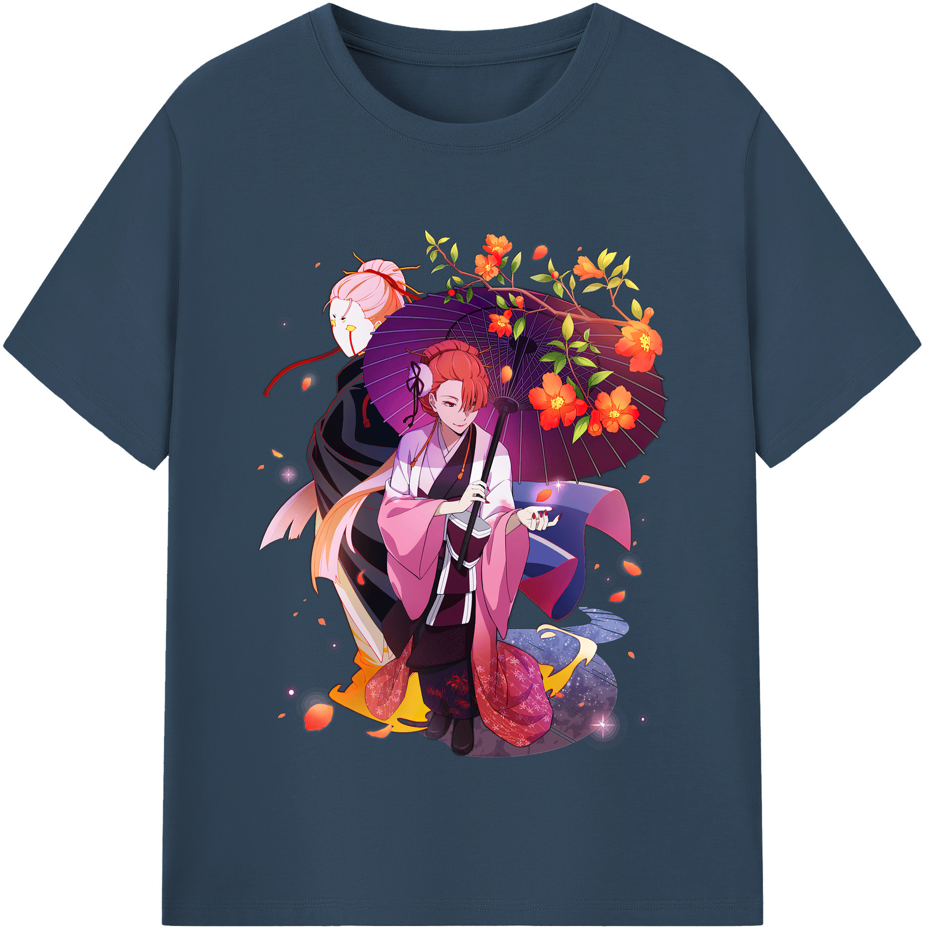 （画像用） 文豪ストレイドッグス Bungo Stray Dogs レディースカジュアルプリントTシャツ（綿100％）