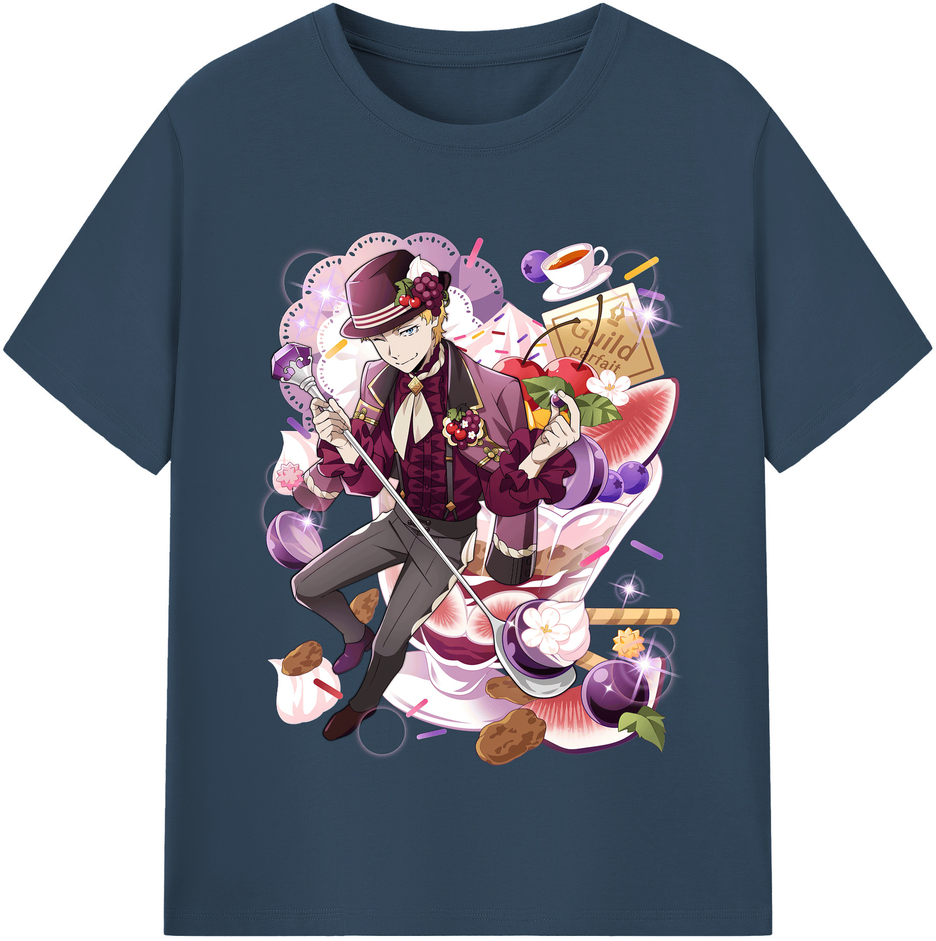 （画像用） 文豪ストレイドッグス Bungo Stray Dogs レディースカジュアルプリントTシャツ（綿100％）