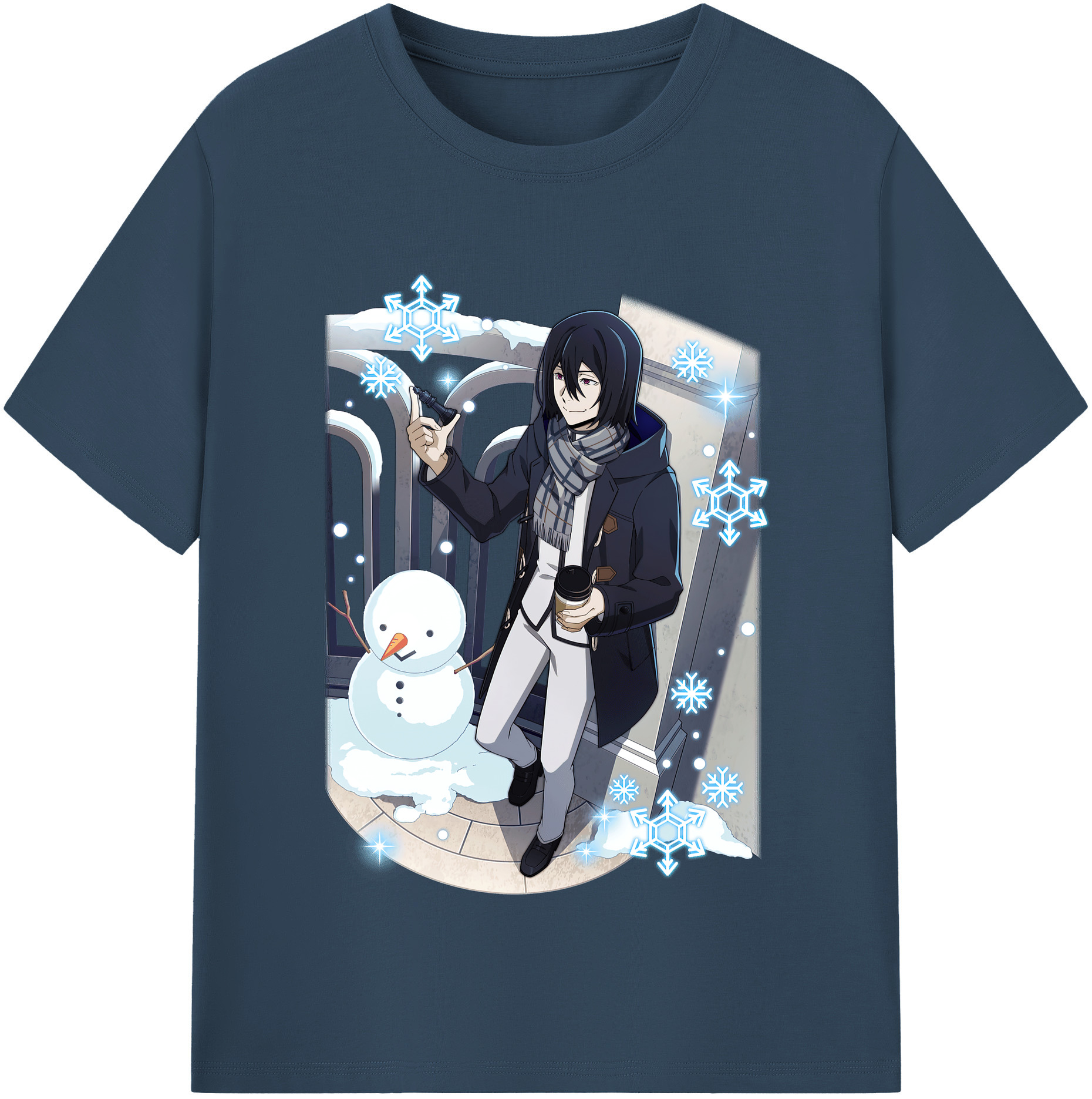 （画像用） 文豪ストレイドッグス Bungo Stray Dogs レディースカジュアルプリントTシャツ（綿100％）