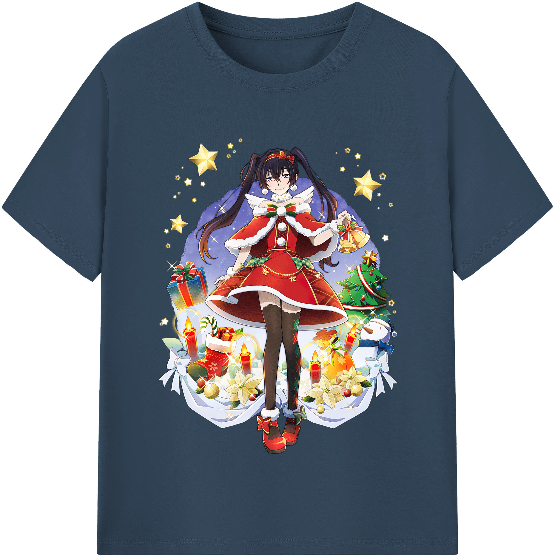 （画像用） 文豪ストレイドッグス Bungo Stray Dogs レディースカジュアルプリントTシャツ（綿100％）