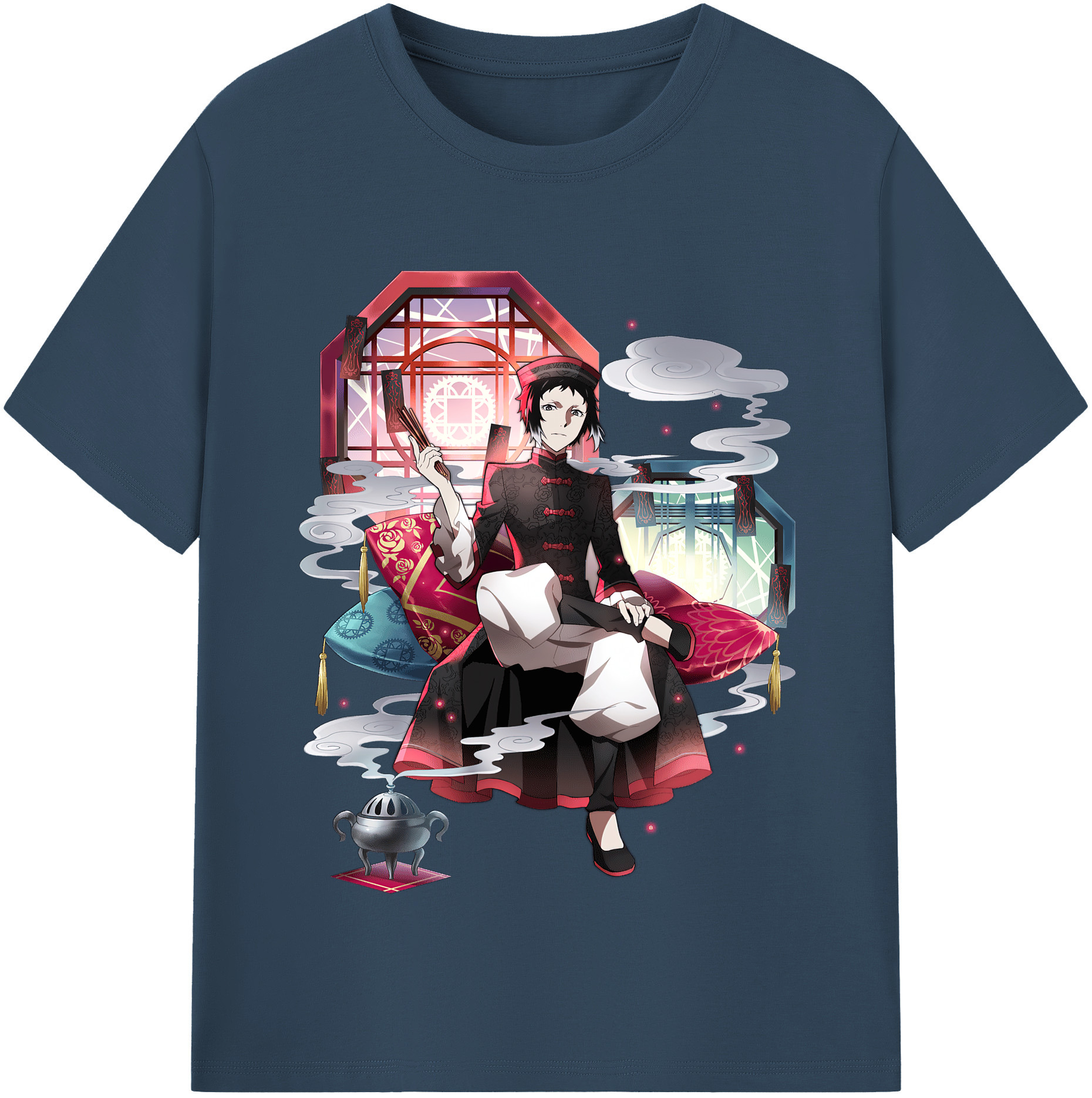 （画像用） 文豪ストレイドッグス Bungo Stray Dogs レディースカジュアルプリントTシャツ（綿100％）