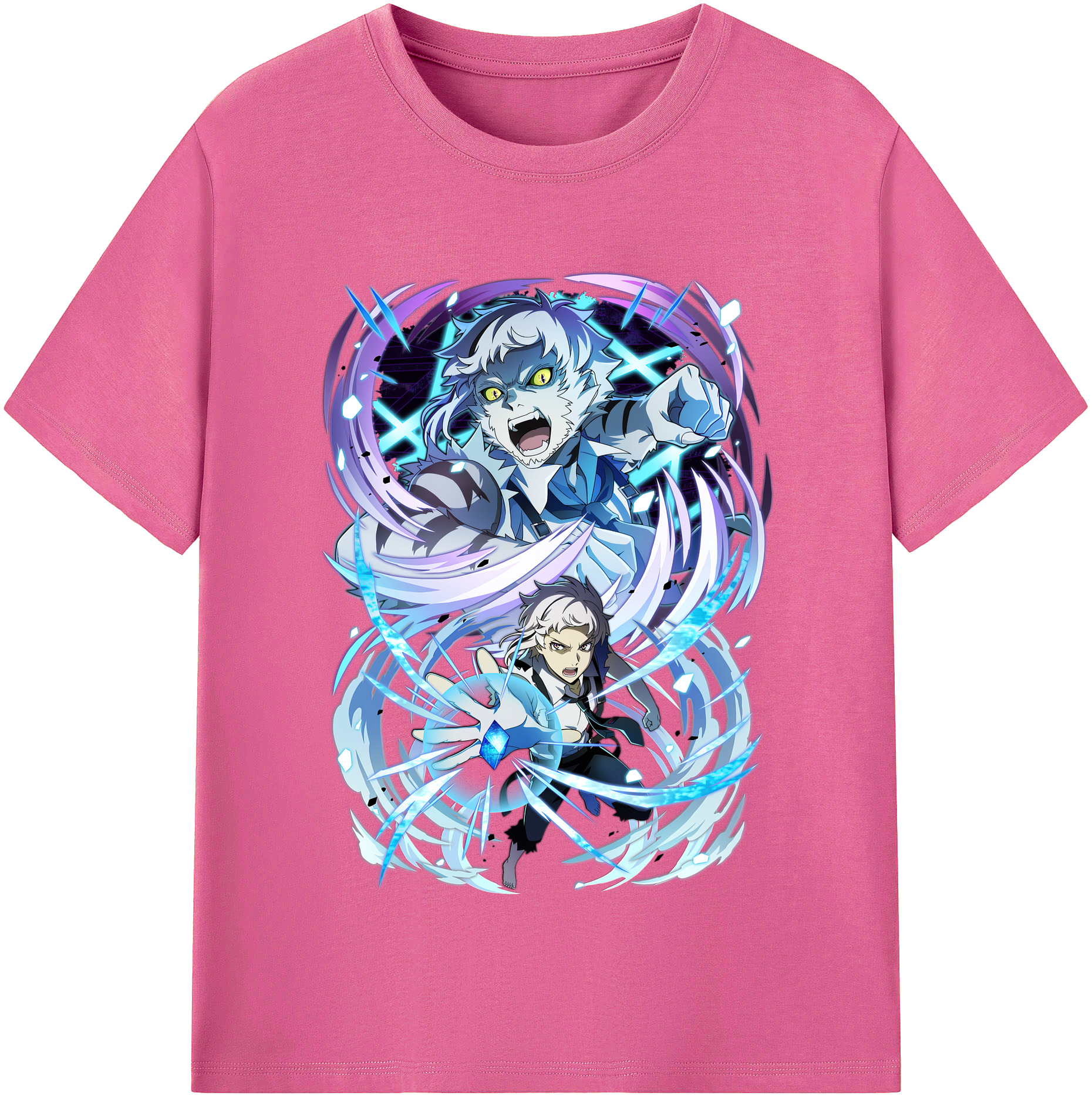 （画像用） 文豪ストレイドッグス Bungo Stray Dogs レディースカジュアルプリントTシャツ（綿100％）
