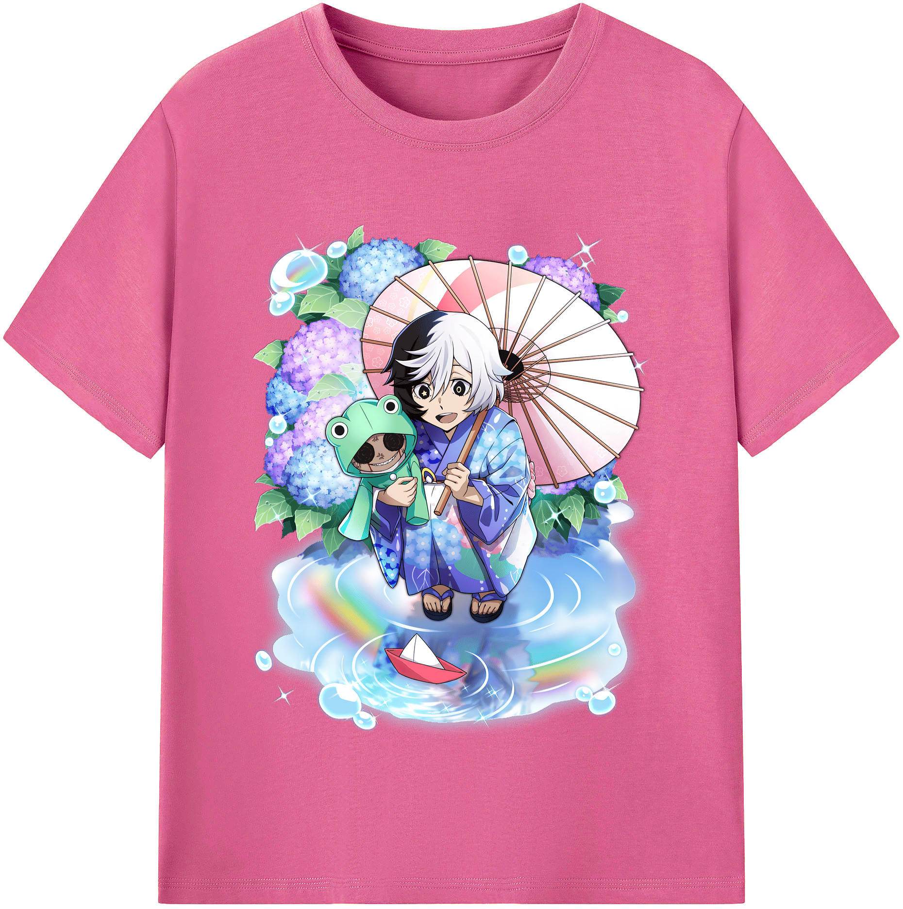 （画像用） 文豪ストレイドッグス Bungo Stray Dogs レディースカジュアルプリントTシャツ（綿100％）