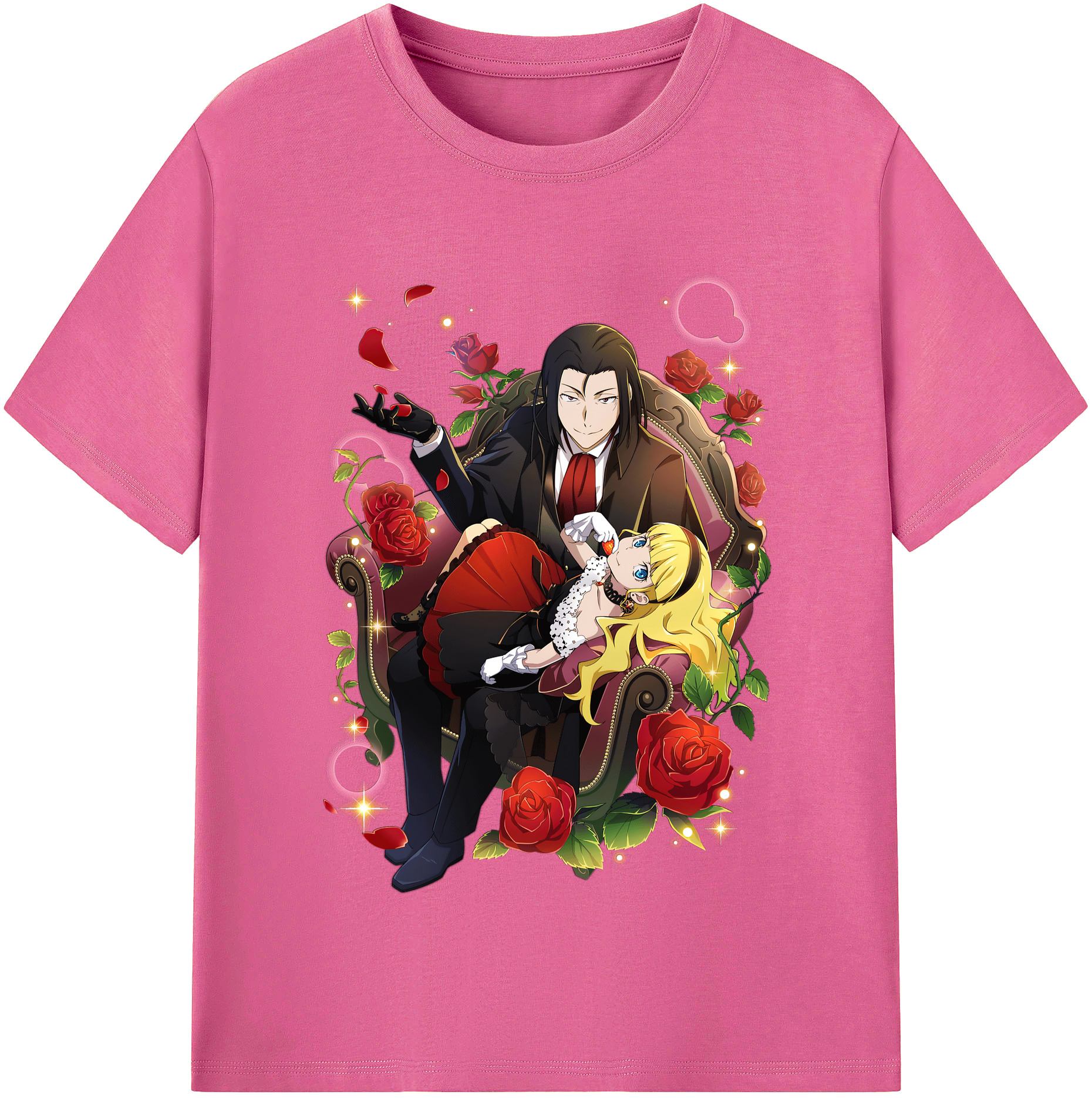 （画像用） 文豪ストレイドッグス Bungo Stray Dogs レディースカジュアルプリントTシャツ（綿100％）