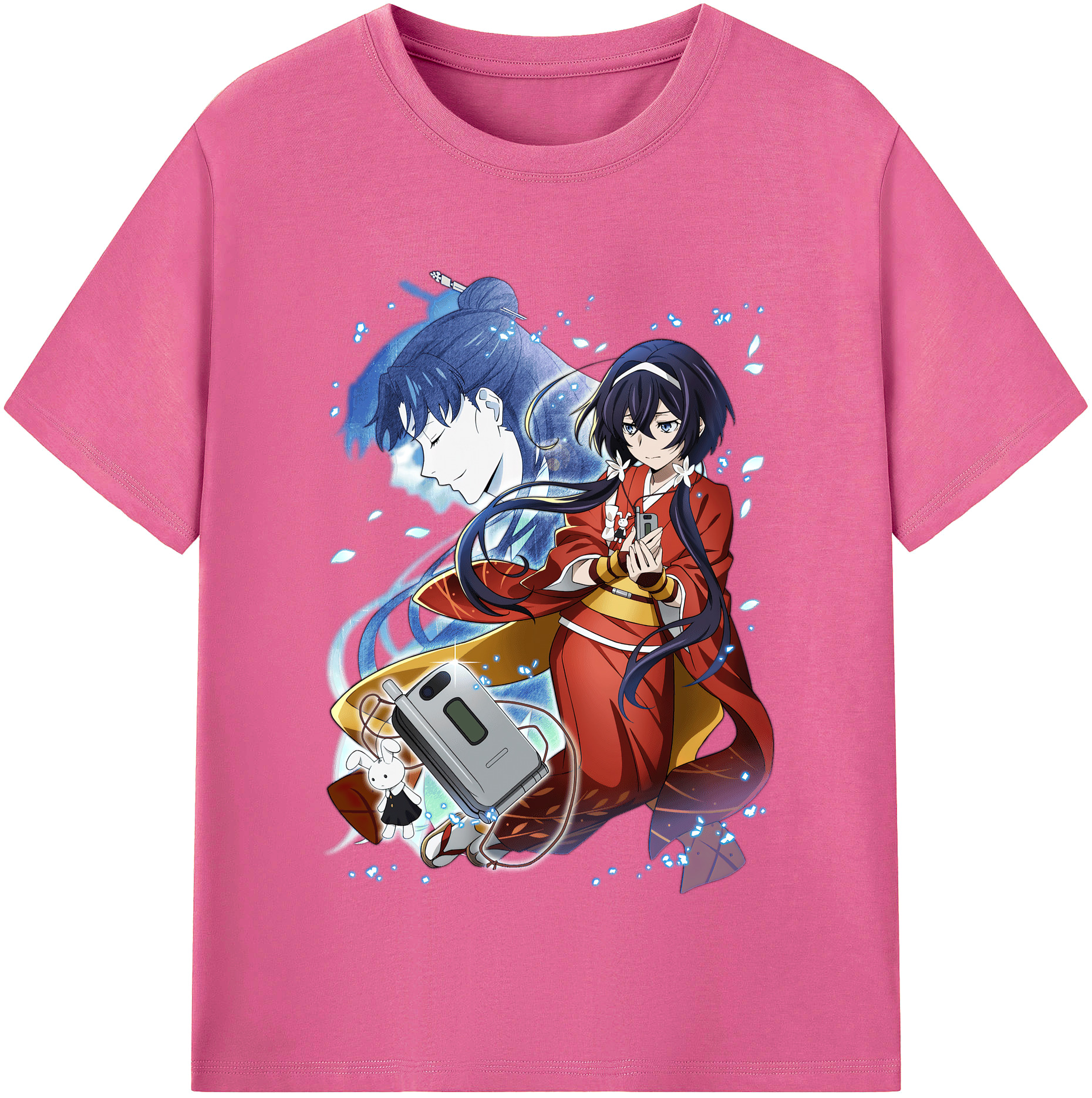 （画像用） 文豪ストレイドッグス Bungo Stray Dogs レディースカジュアルプリントTシャツ（綿100％）