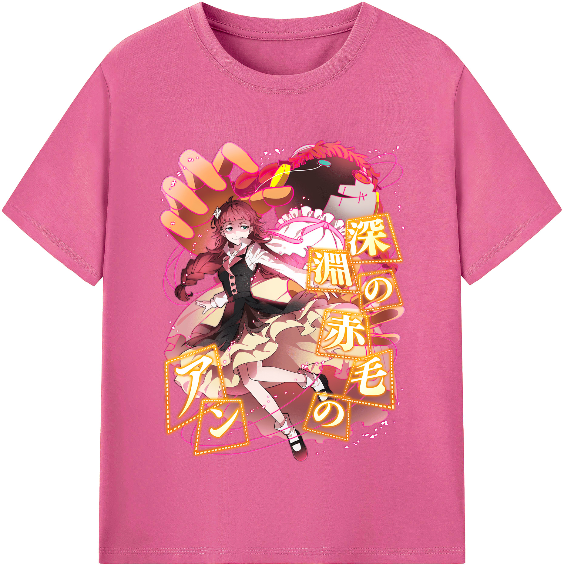 （画像用） 文豪ストレイドッグス Bungo Stray Dogs レディースカジュアルプリントTシャツ（綿100％）