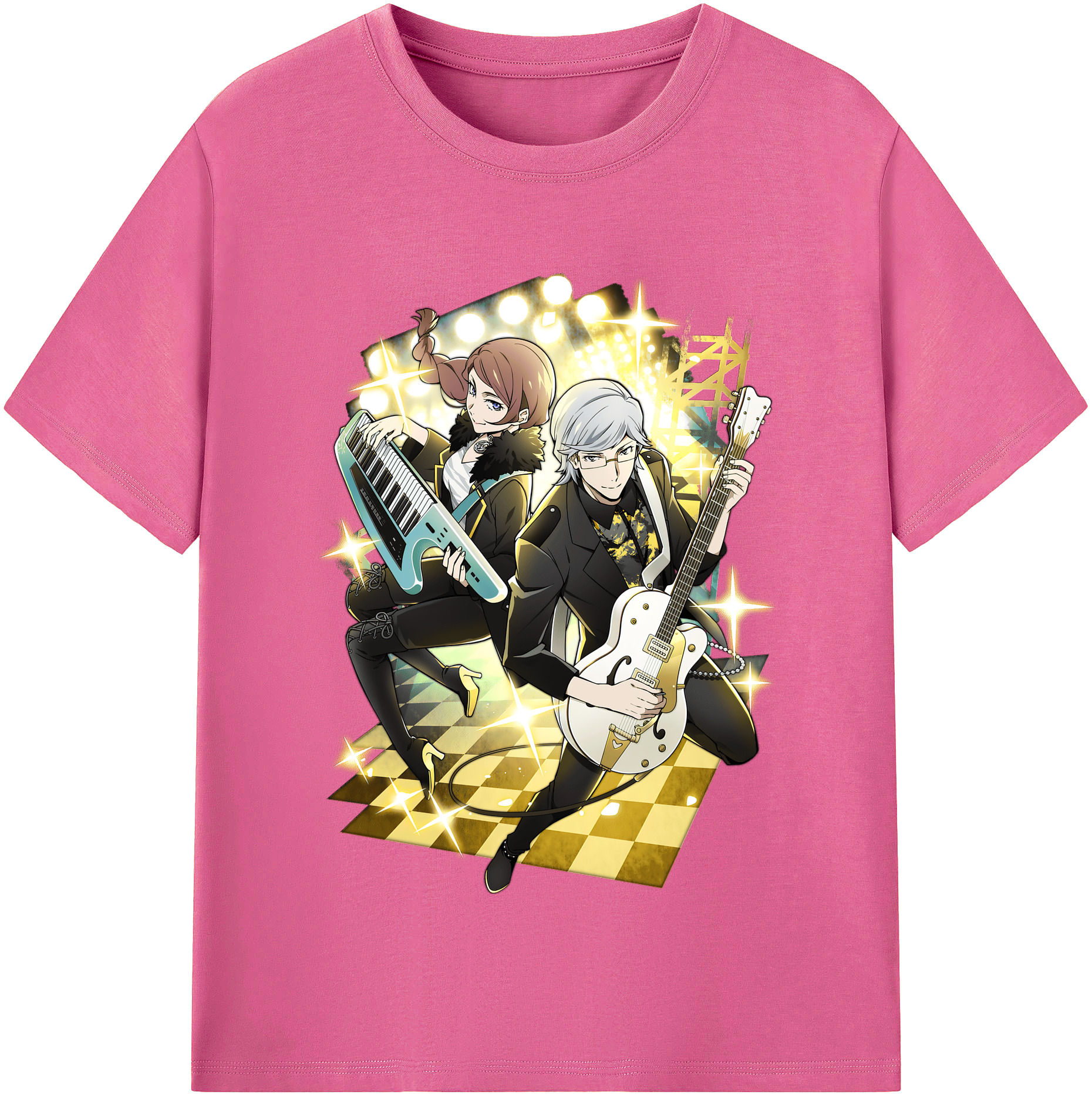 （画像用） 文豪ストレイドッグス Bungo Stray Dogs レディースカジュアルプリントTシャツ（綿100％）