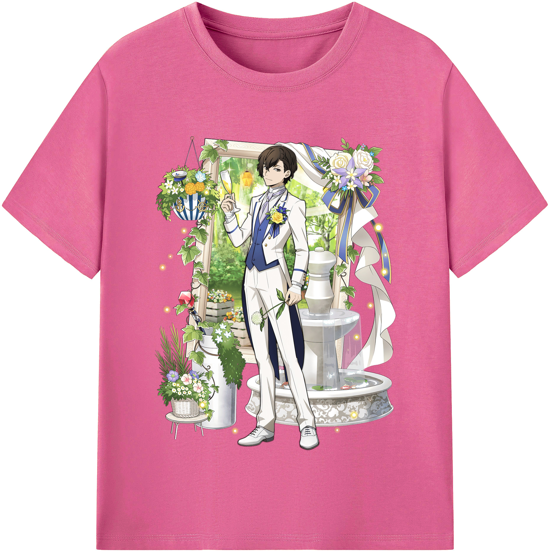 （画像用） 文豪ストレイドッグス Bungo Stray Dogs レディースカジュアルプリントTシャツ（綿100％）