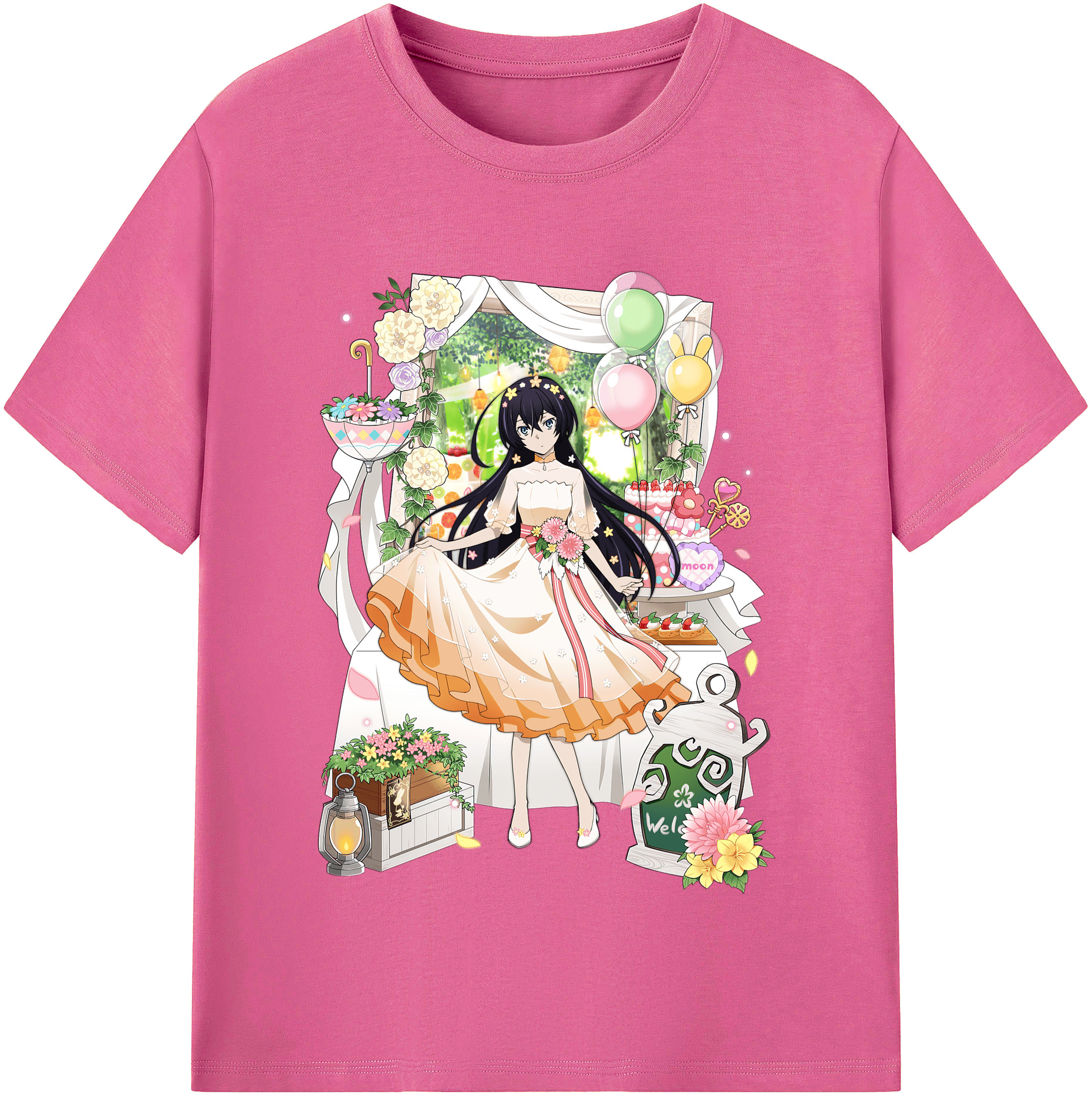 （画像用） 文豪ストレイドッグス Bungo Stray Dogs レディースカジュアルプリントTシャツ（綿100％）