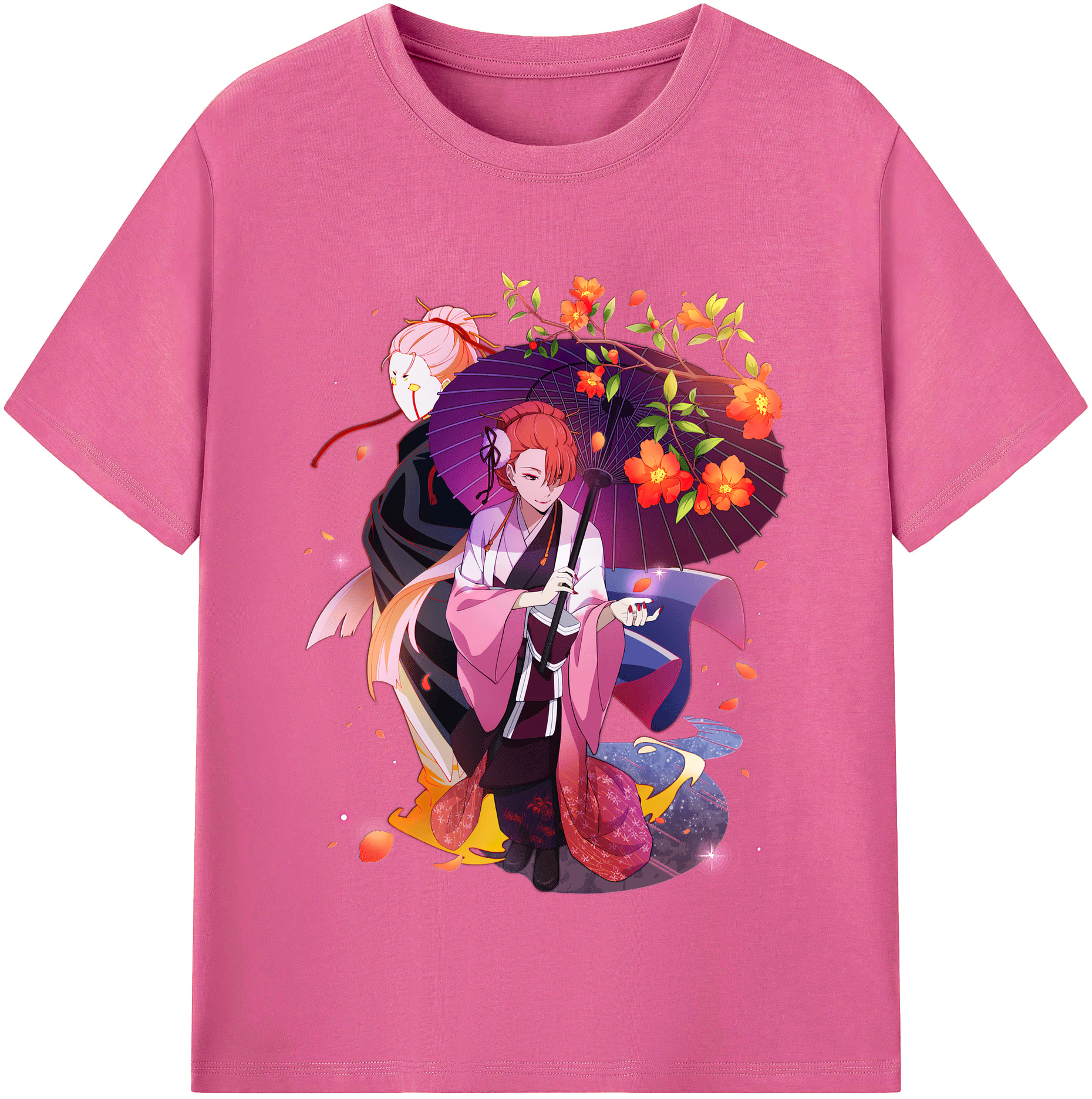 （画像用） 文豪ストレイドッグス Bungo Stray Dogs レディースカジュアルプリントTシャツ（綿100％）