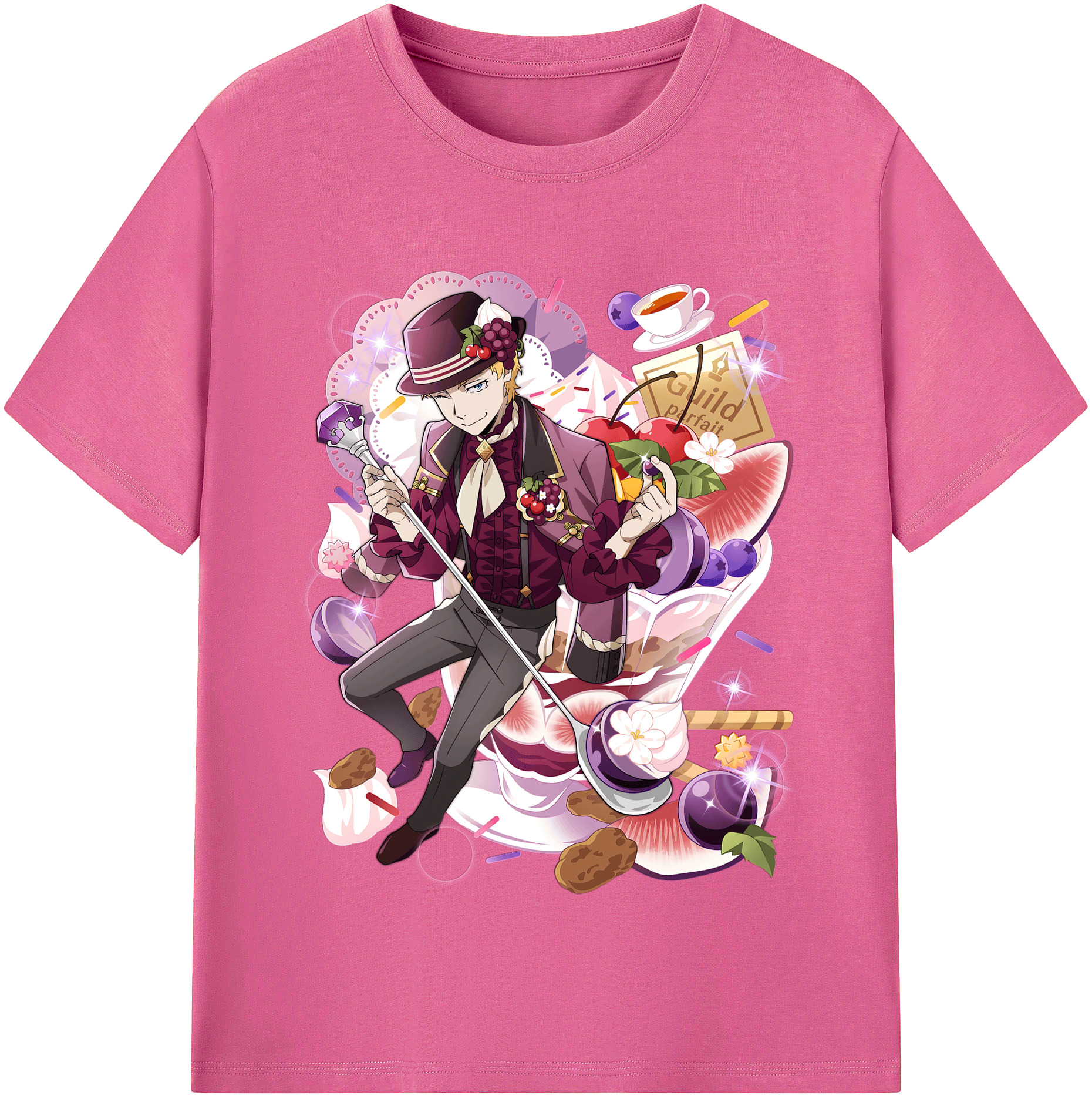 （画像用） 文豪ストレイドッグス Bungo Stray Dogs レディースカジュアルプリントTシャツ（綿100％）