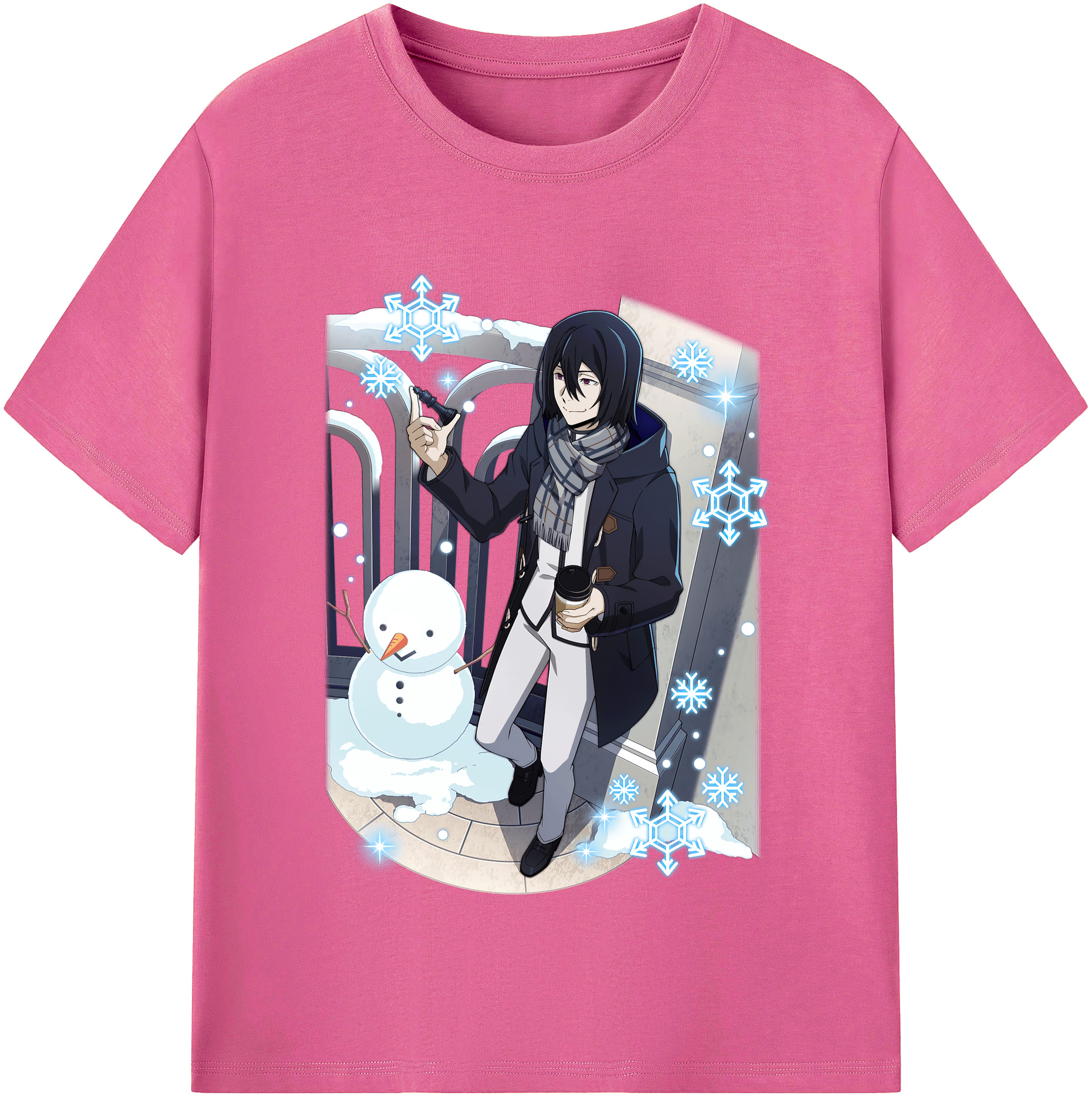 （画像用） 文豪ストレイドッグス Bungo Stray Dogs レディースカジュアルプリントTシャツ（綿100％）