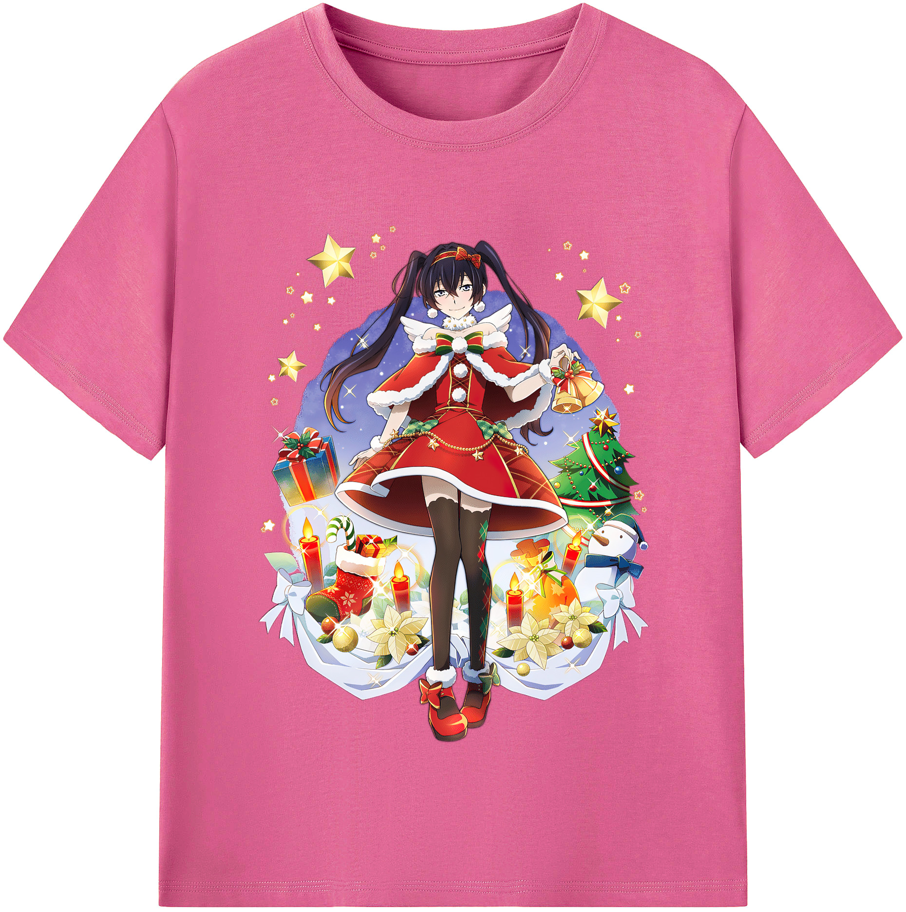 （画像用） 文豪ストレイドッグス Bungo Stray Dogs レディースカジュアルプリントTシャツ（綿100％）