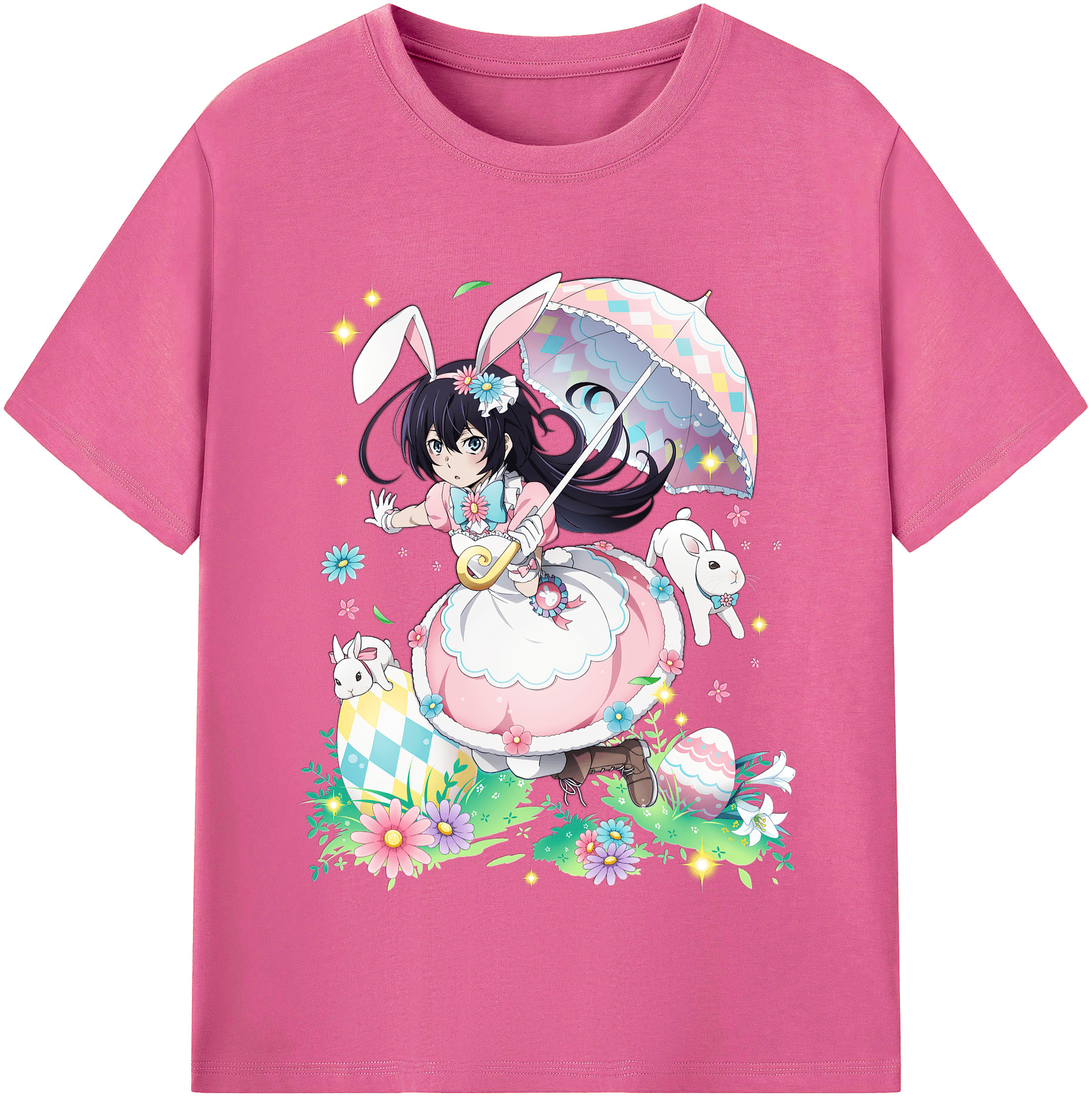 （画像用） 文豪ストレイドッグス Bungo Stray Dogs レディースカジュアルプリントTシャツ（綿100％）