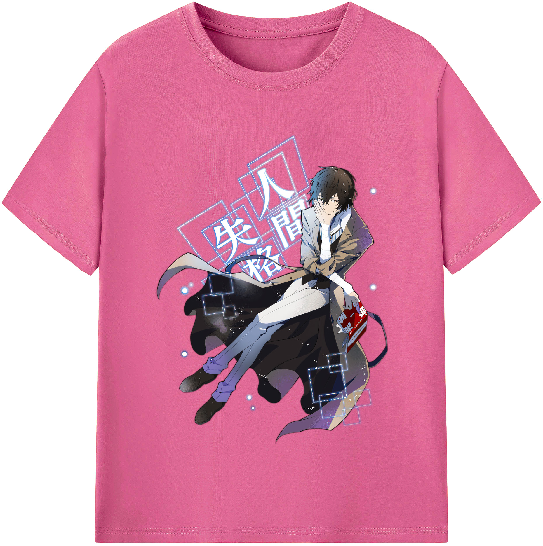 （画像用） 文豪ストレイドッグス Bungo Stray Dogs レディースカジュアルプリントTシャツ（綿100％）