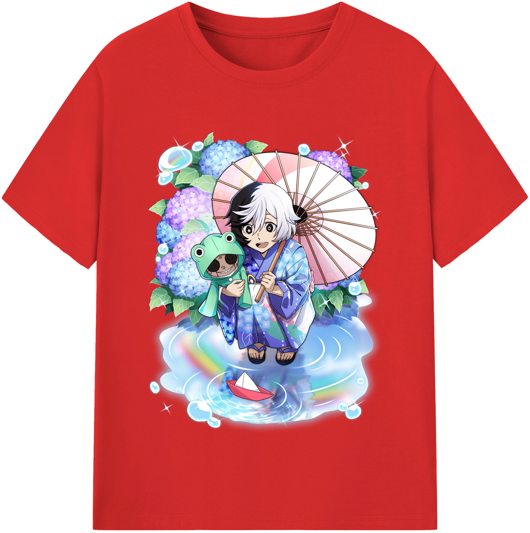 （画像用） 文豪ストレイドッグス Bungo Stray Dogs レディースカジュアルプリントTシャツ（綿100％）