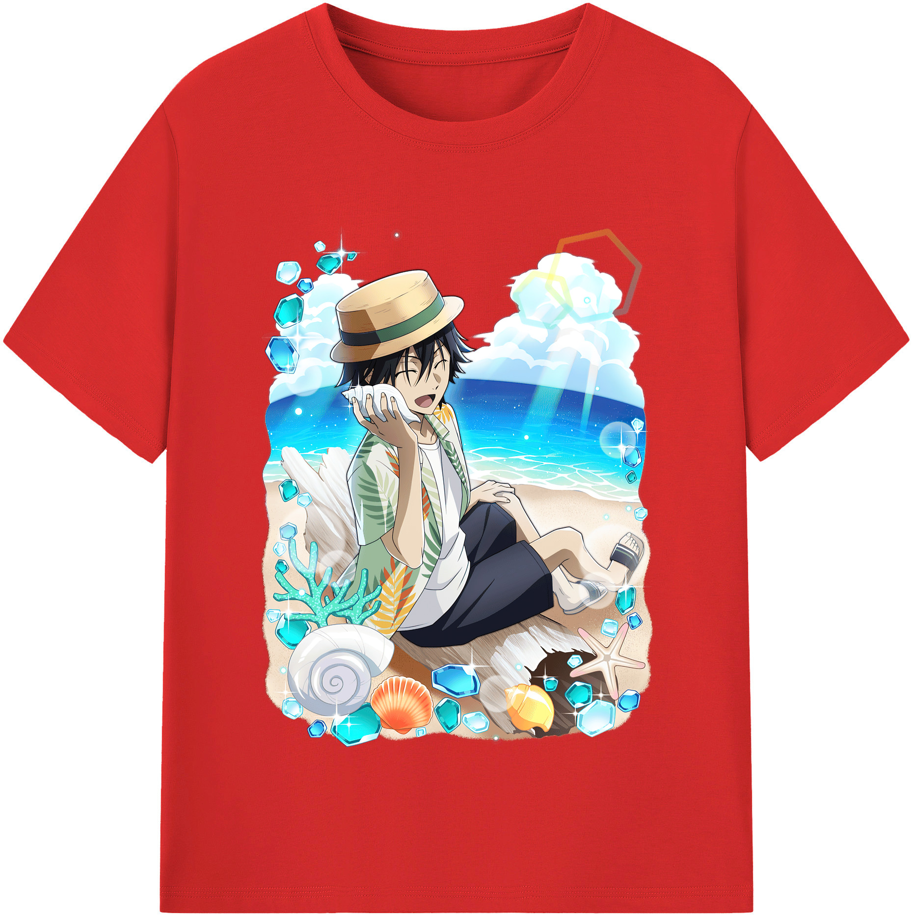 （画像用） 文豪ストレイドッグス Bungo Stray Dogs レディースカジュアルプリントTシャツ（綿100％）