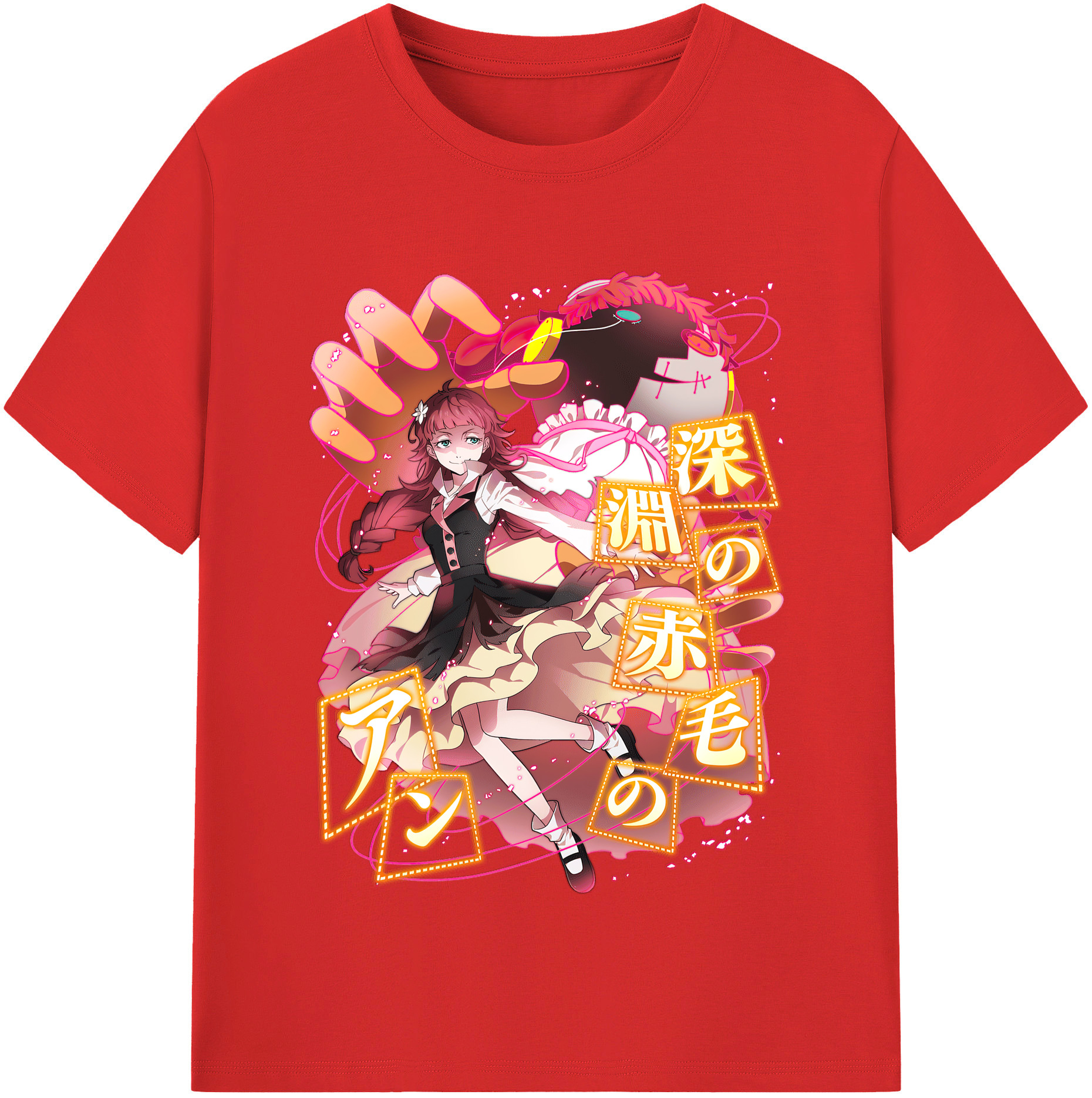 （画像用） 文豪ストレイドッグス Bungo Stray Dogs レディースカジュアルプリントTシャツ（綿100％）