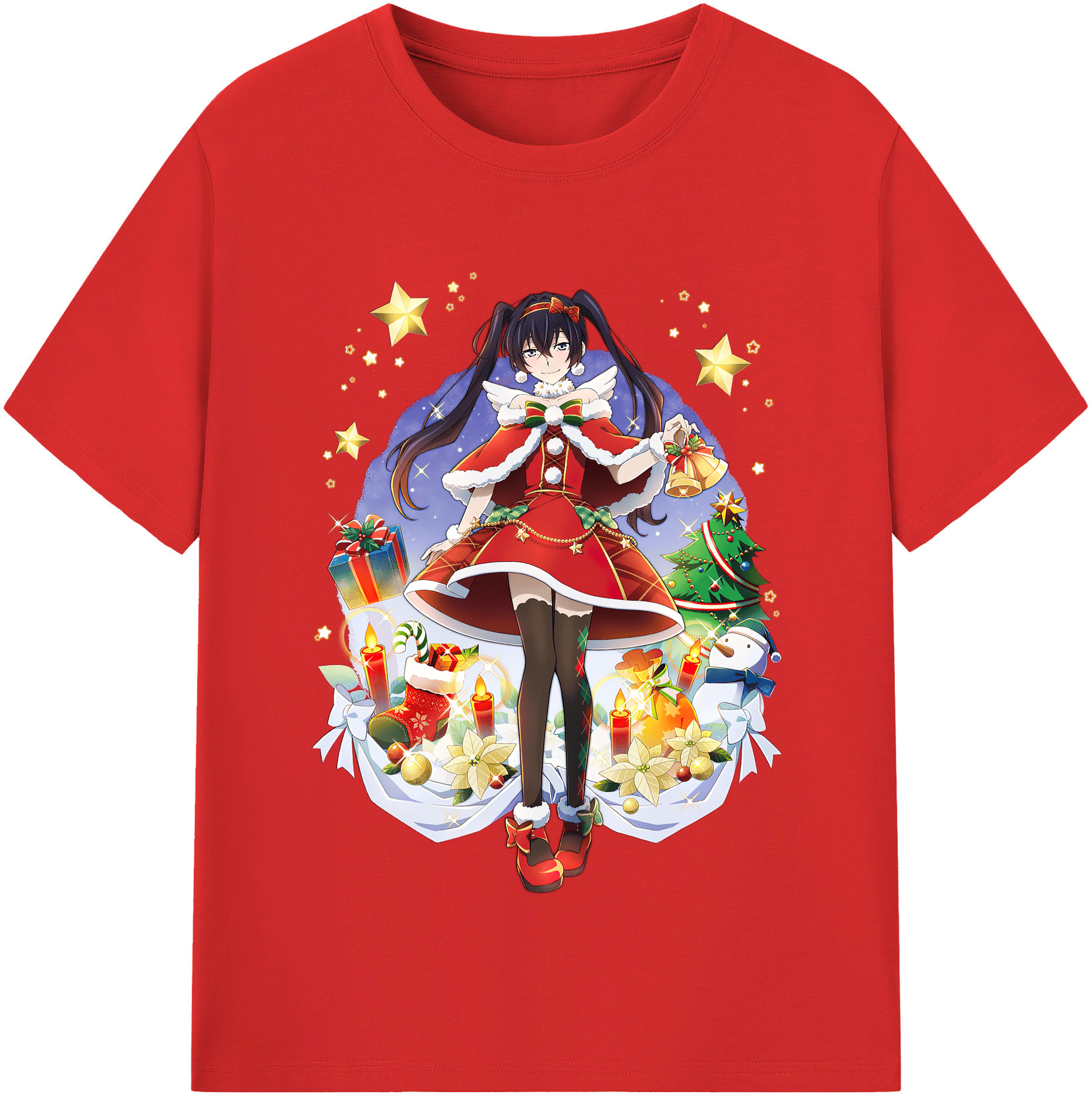 （画像用） 文豪ストレイドッグス Bungo Stray Dogs レディースカジュアルプリントTシャツ（綿100％）