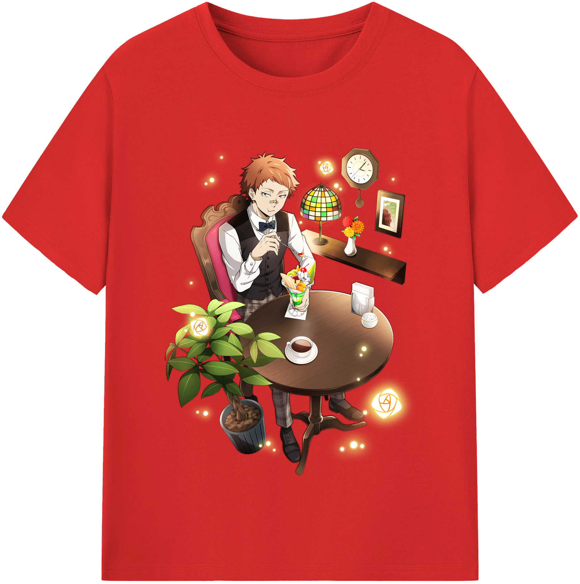 （画像用） 文豪ストレイドッグス Bungo Stray Dogs レディースカジュアルプリントTシャツ（綿100％）