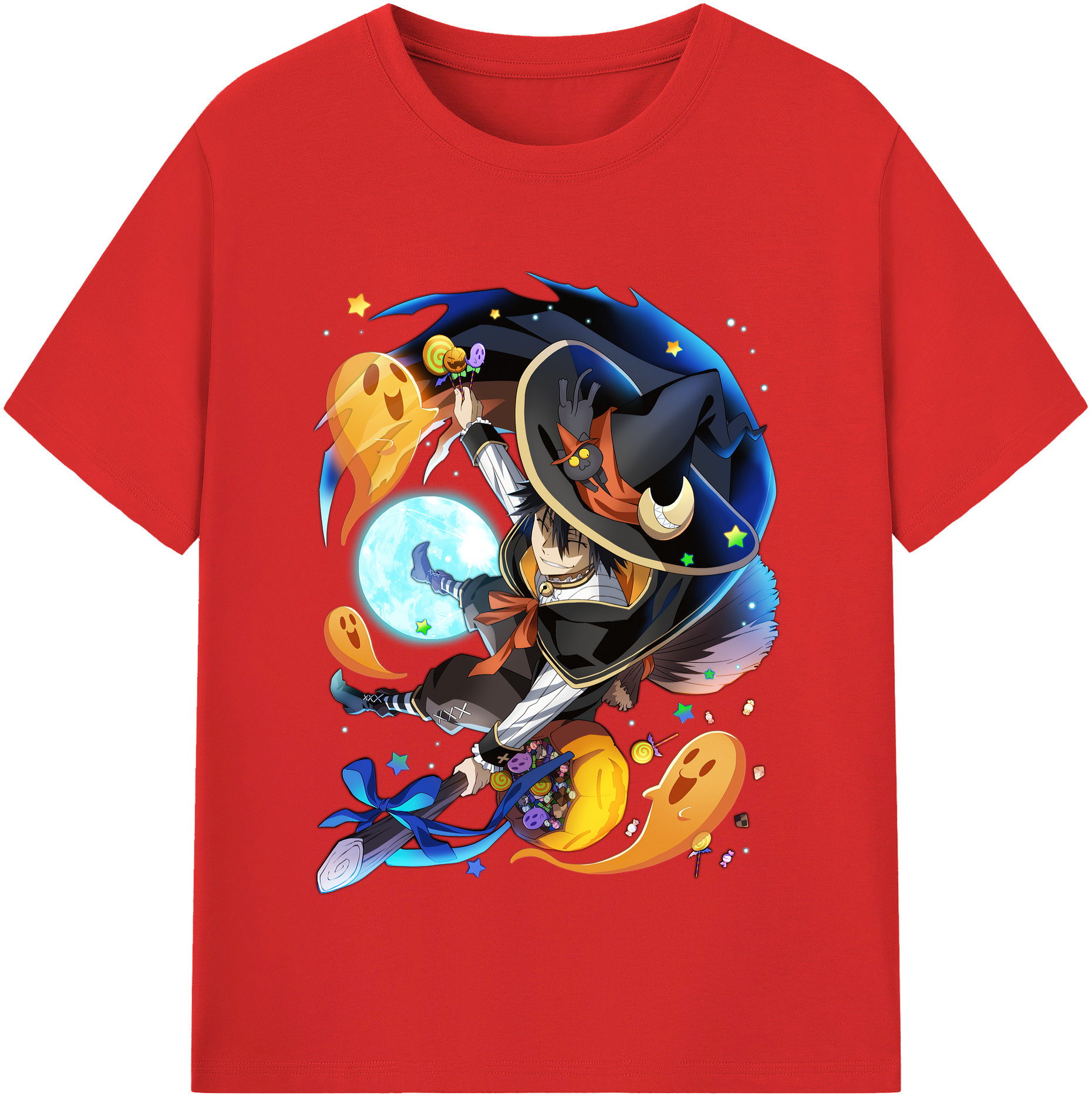 （画像用） 文豪ストレイドッグス Bungo Stray Dogs レディースカジュアルプリントTシャツ（綿100％）