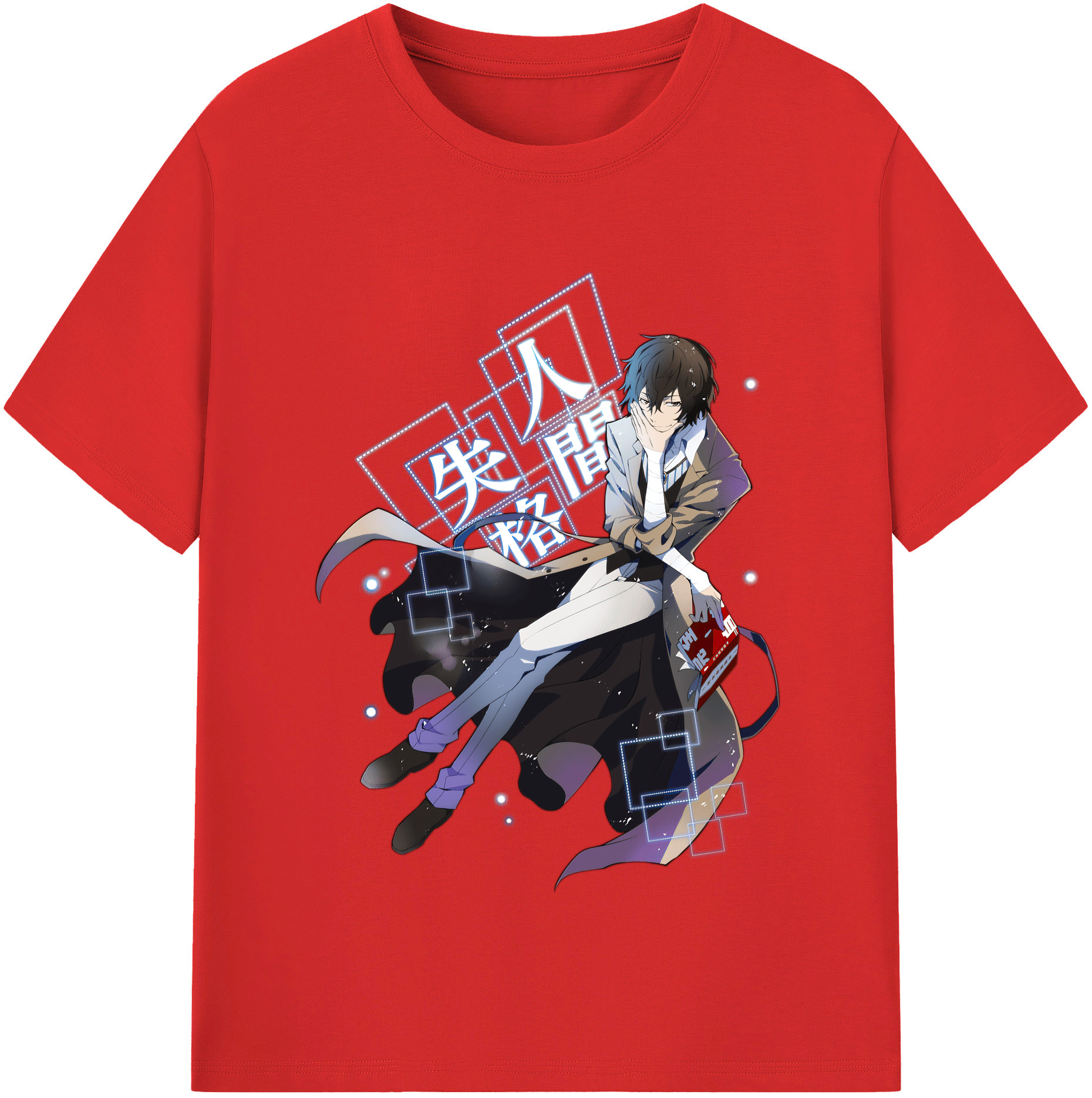 （画像用） 文豪ストレイドッグス Bungo Stray Dogs レディースカジュアルプリントTシャツ（綿100％）