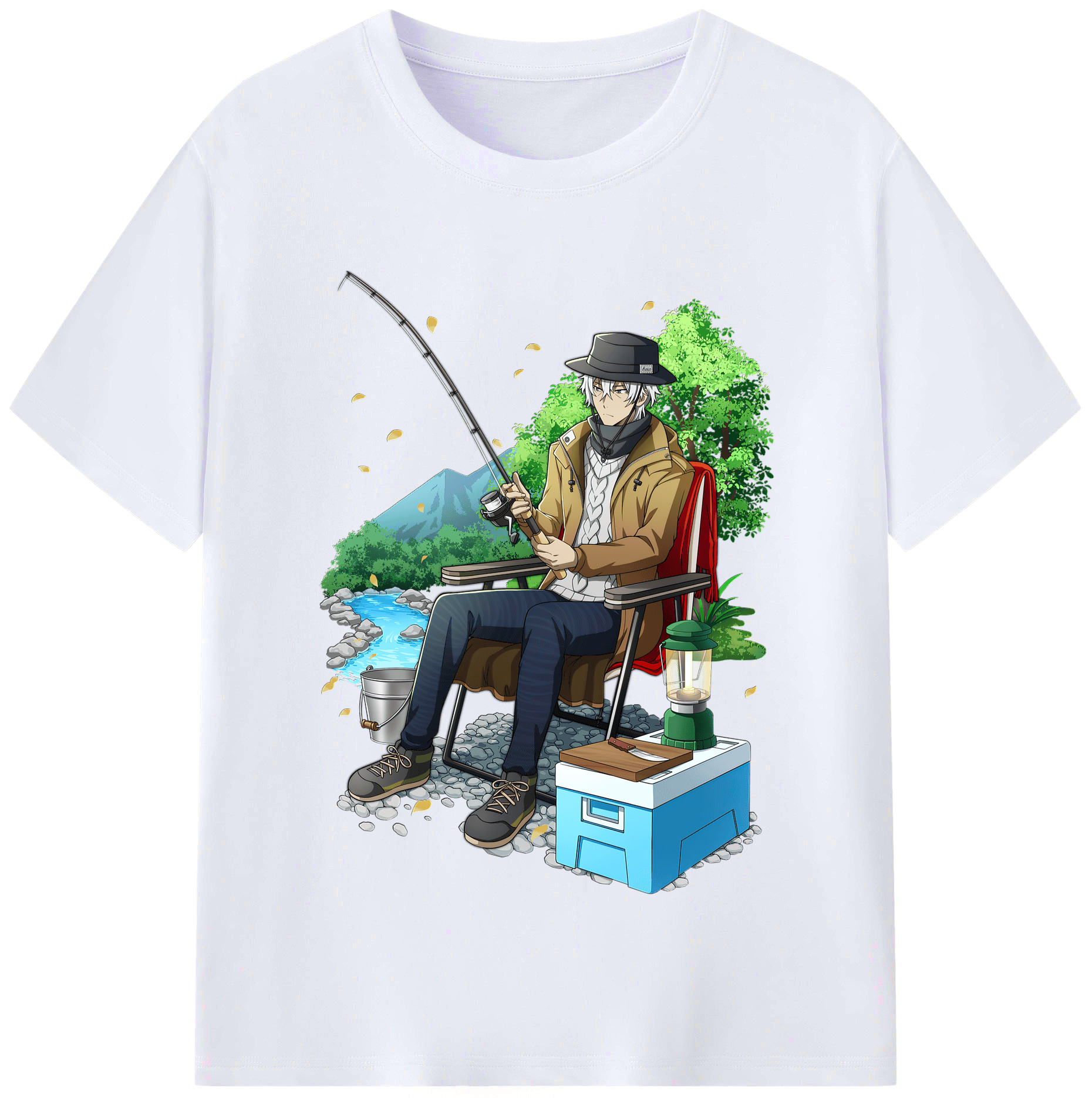 （画像用） 文豪ストレイドッグス Bungo Stray Dogs レディースカジュアルプリントTシャツ（綿100％）
