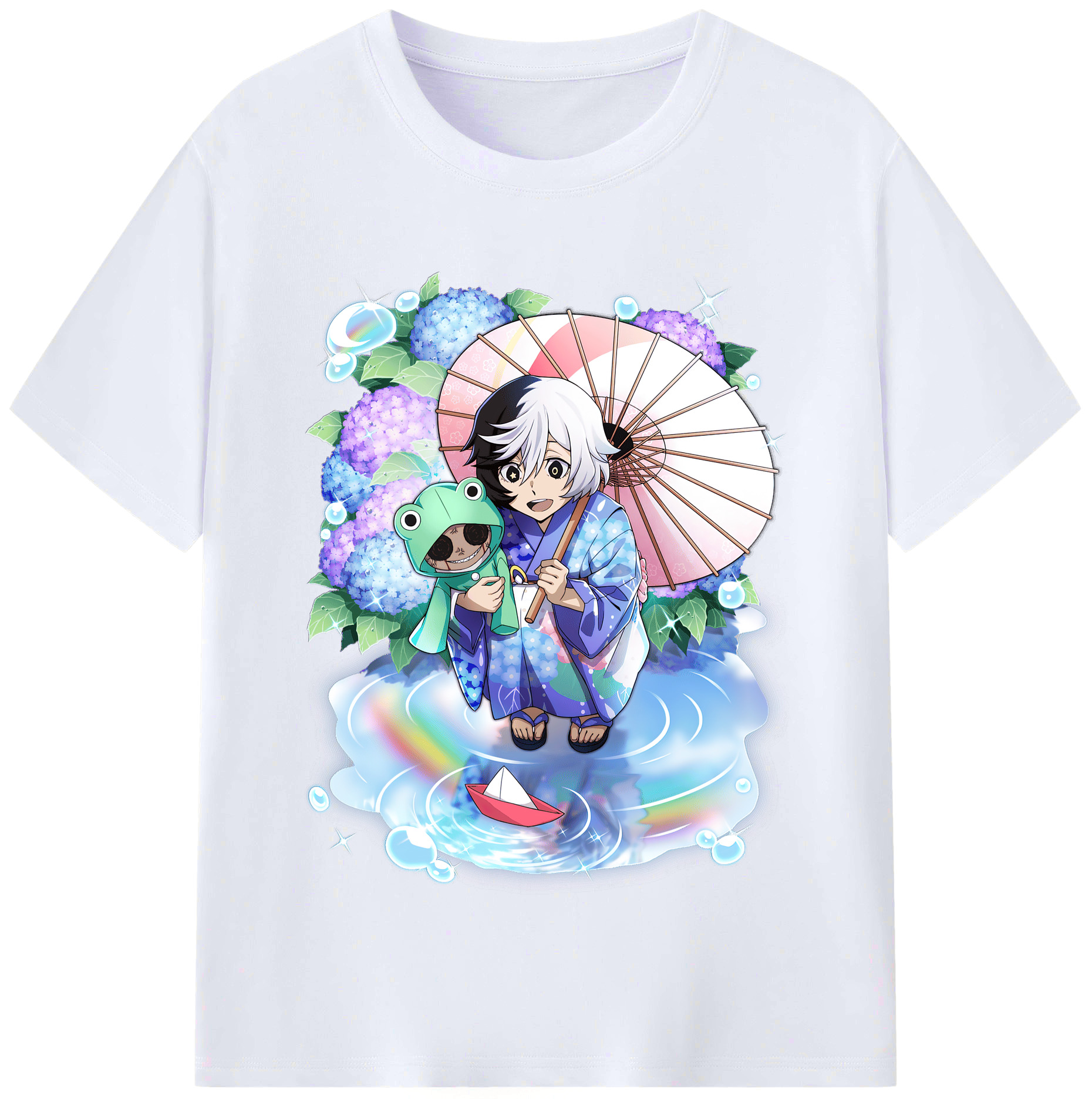 （画像用） 文豪ストレイドッグス Bungo Stray Dogs レディースカジュアルプリントTシャツ（綿100％）