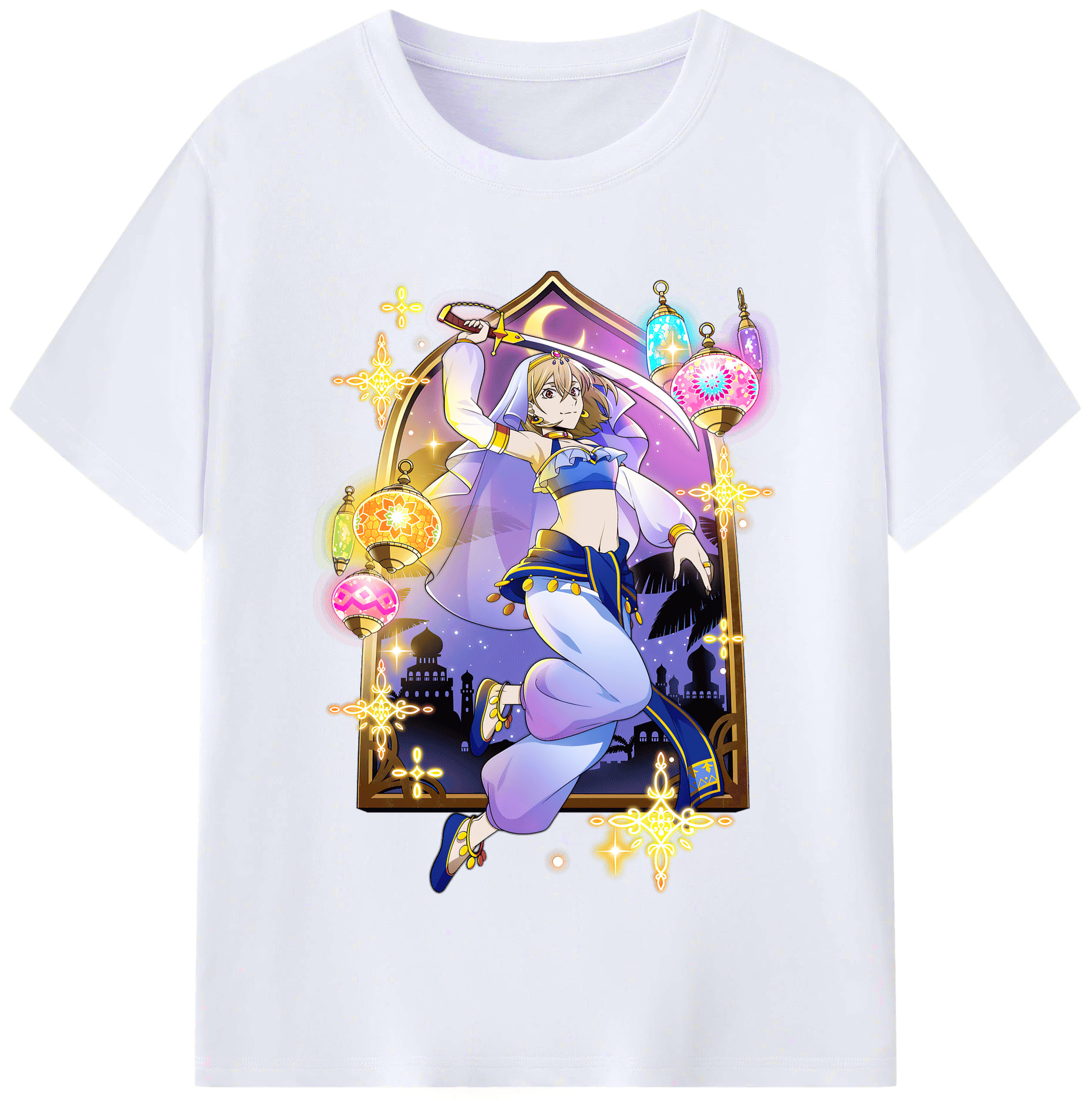 （画像用） 文豪ストレイドッグス Bungo Stray Dogs レディースカジュアルプリントTシャツ（綿100％）