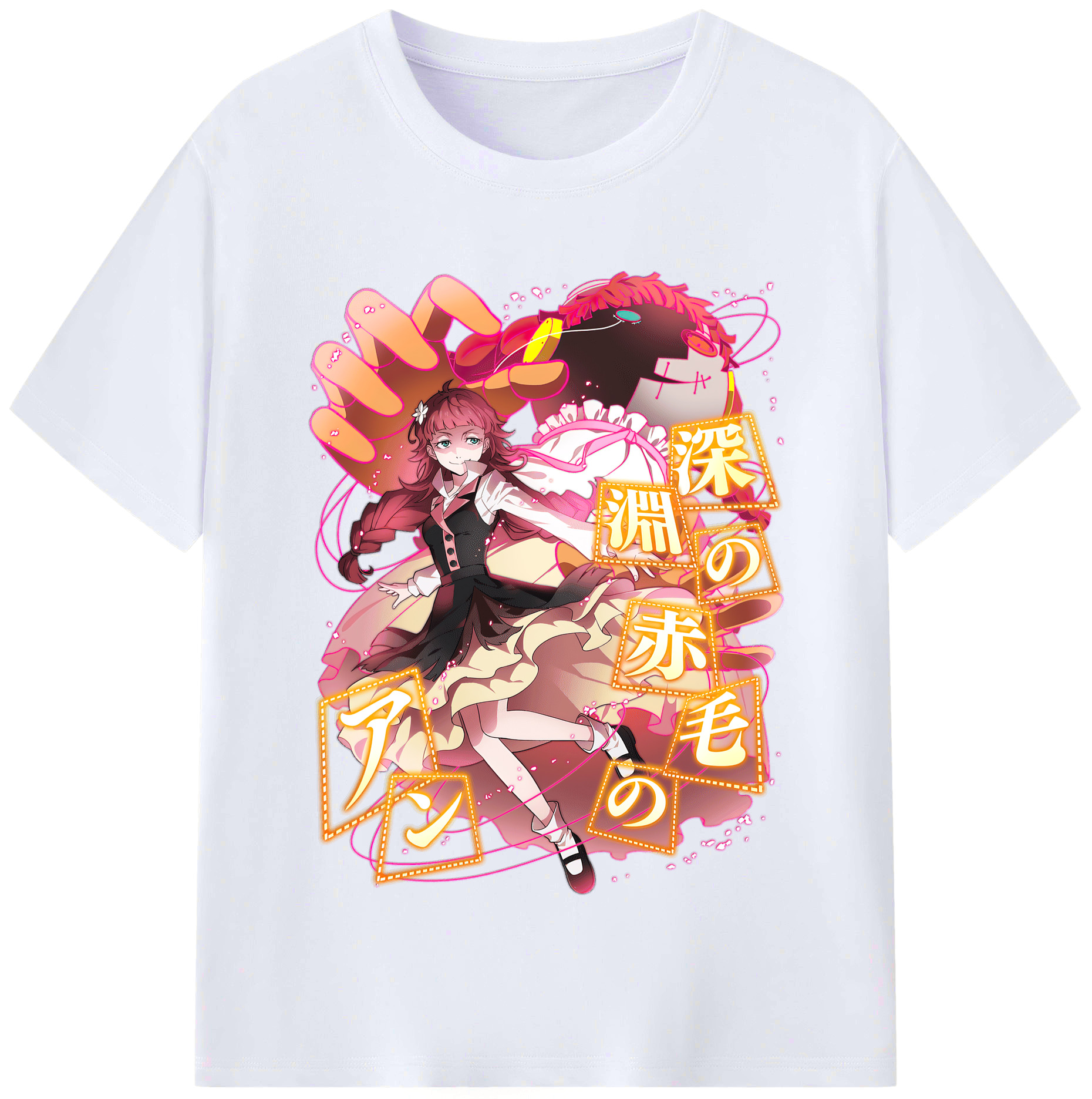 （画像用） 文豪ストレイドッグス Bungo Stray Dogs レディースカジュアルプリントTシャツ（綿100％）