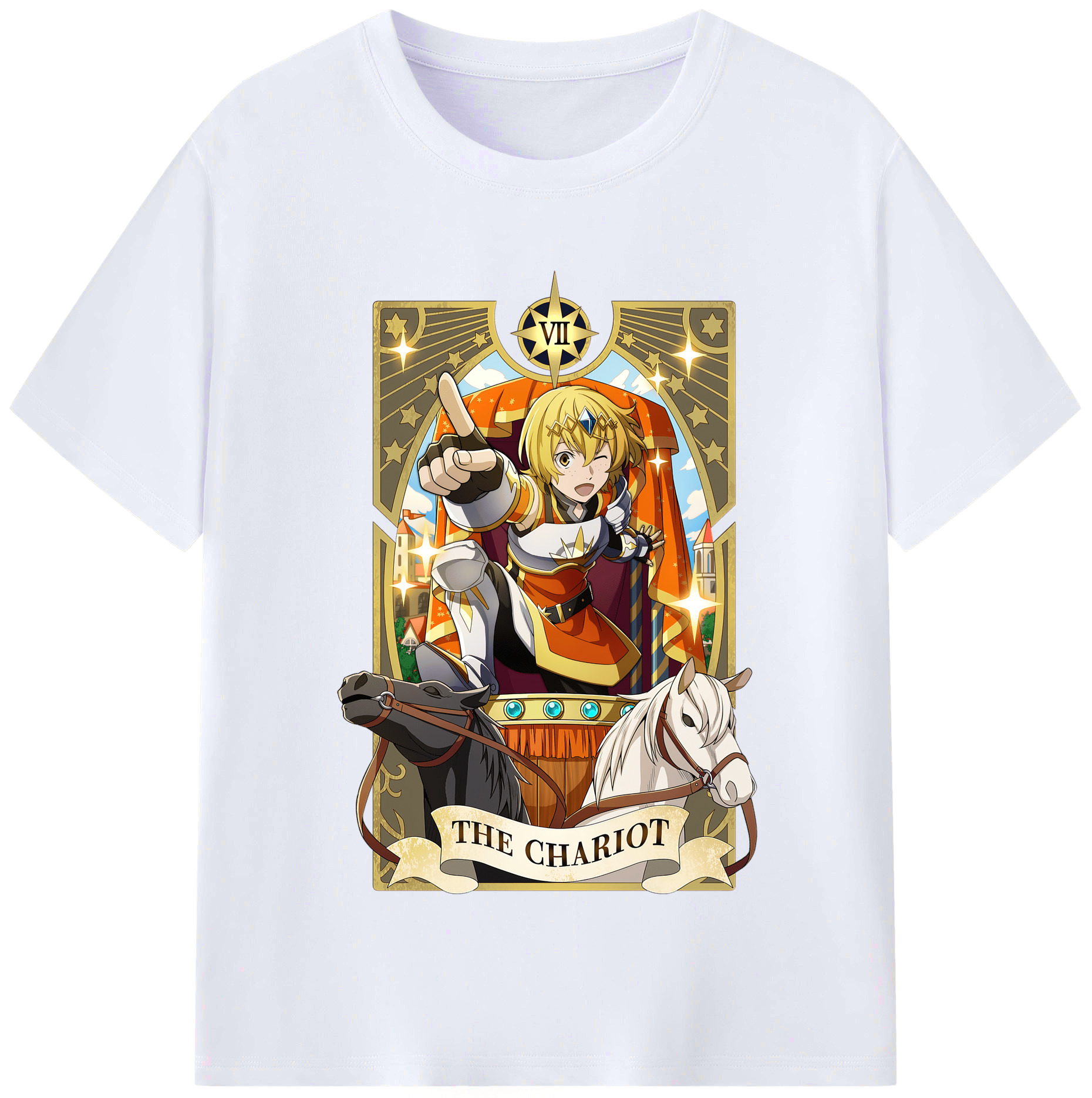 （画像用） 文豪ストレイドッグス Bungo Stray Dogs レディースカジュアルプリントTシャツ（綿100％）