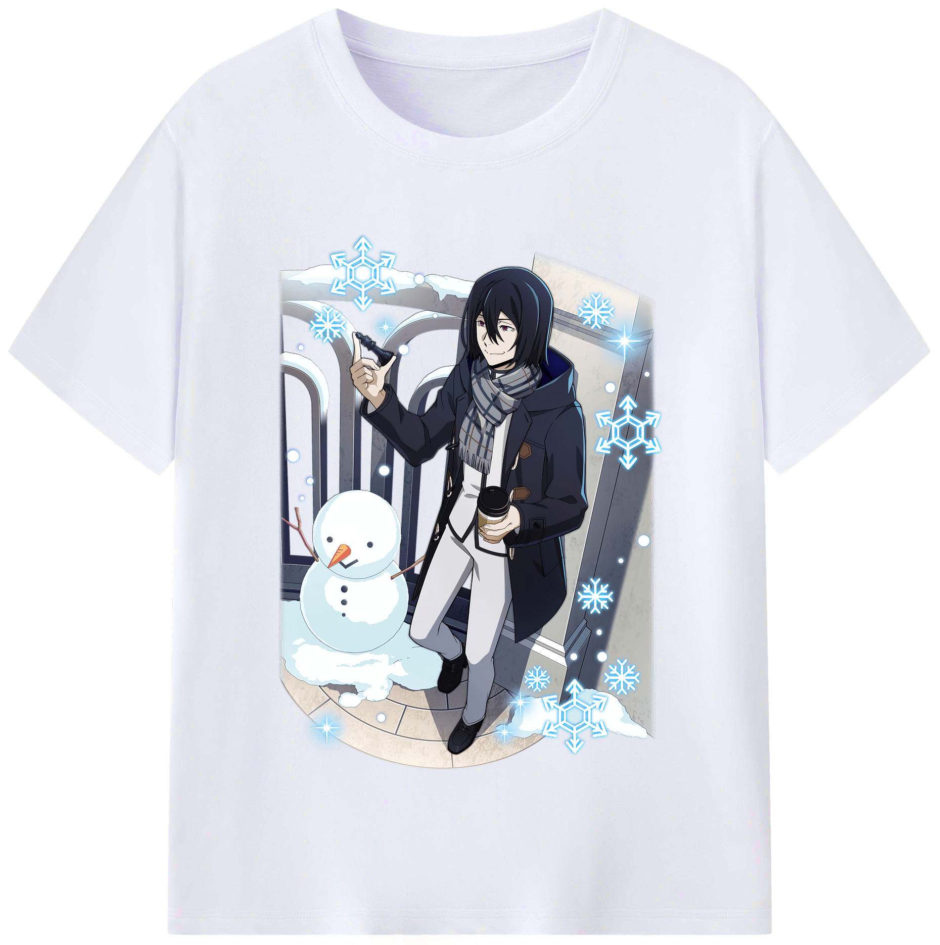 （画像用） 文豪ストレイドッグス Bungo Stray Dogs レディースカジュアルプリントTシャツ（綿100％）