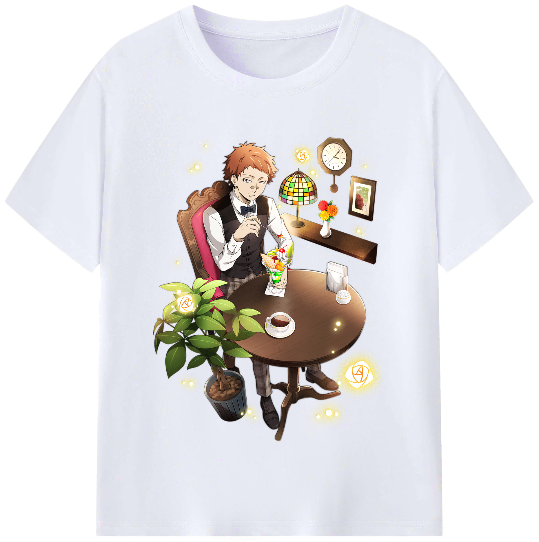 （画像用） 文豪ストレイドッグス Bungo Stray Dogs レディースカジュアルプリントTシャツ（綿100％）