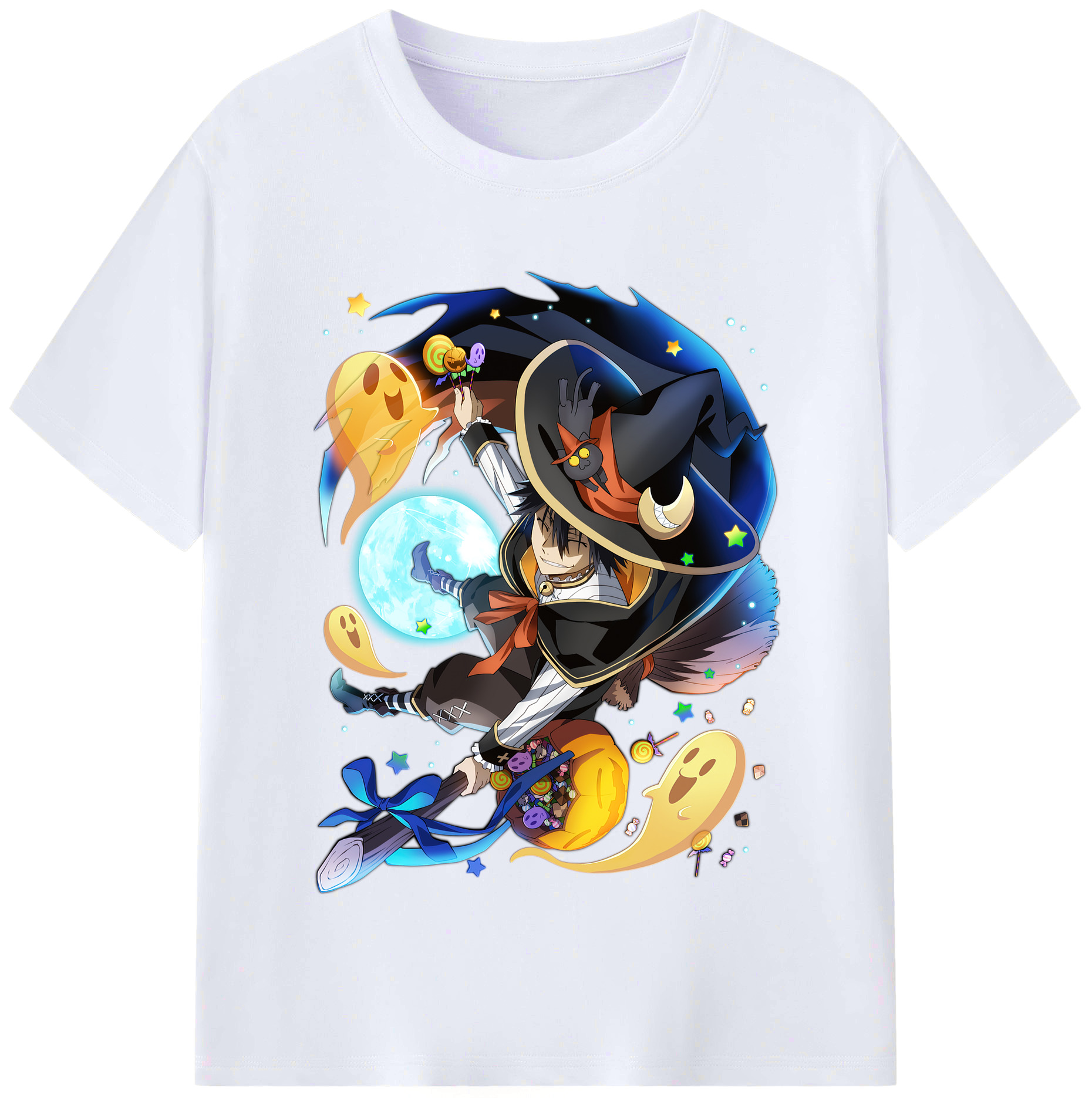 （画像用） 文豪ストレイドッグス Bungo Stray Dogs レディースカジュアルプリントTシャツ（綿100％）