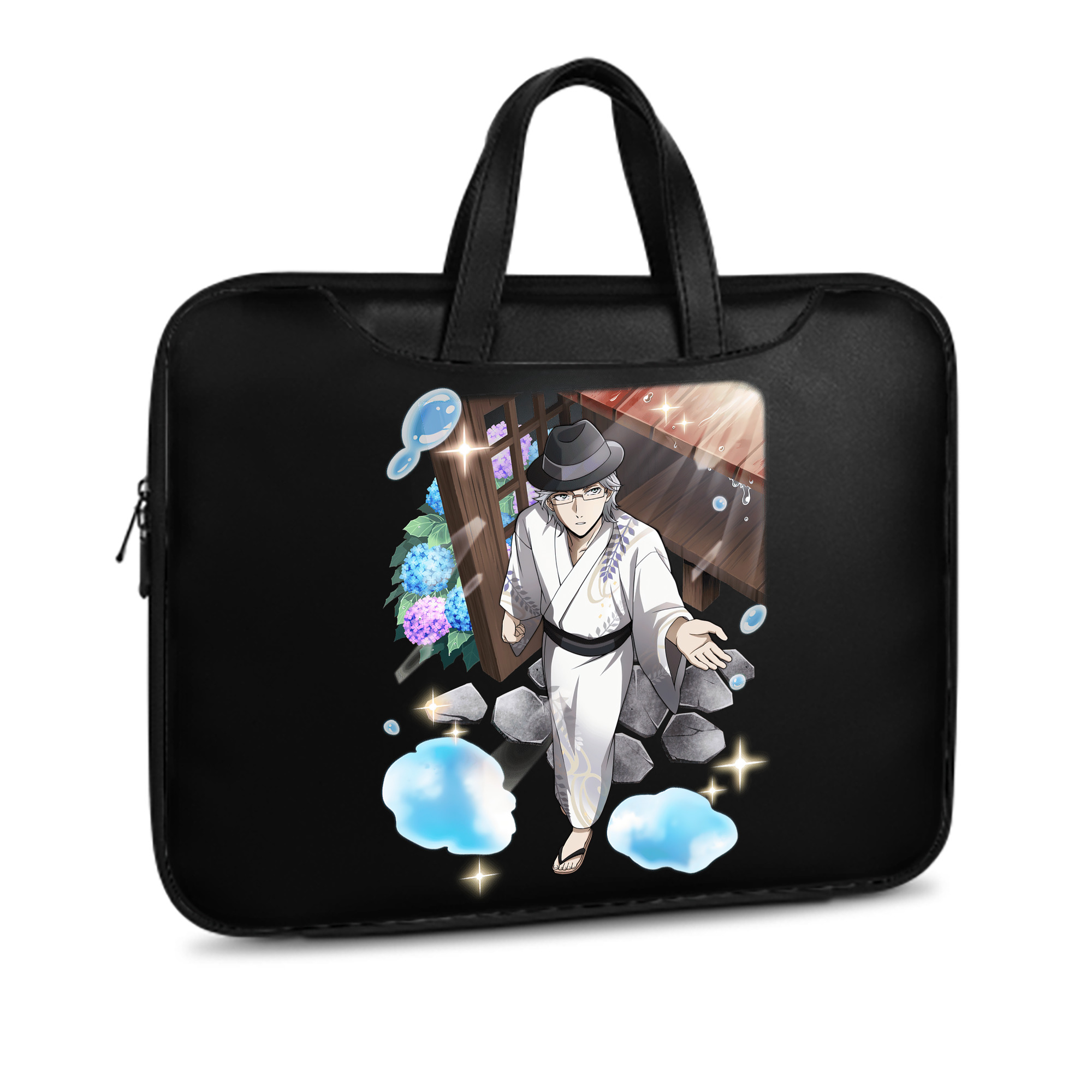 （画像用） 文豪ストレイドッグス Bungo Stray Dogs レザーラップトップバッグ　ノートパソコンケース