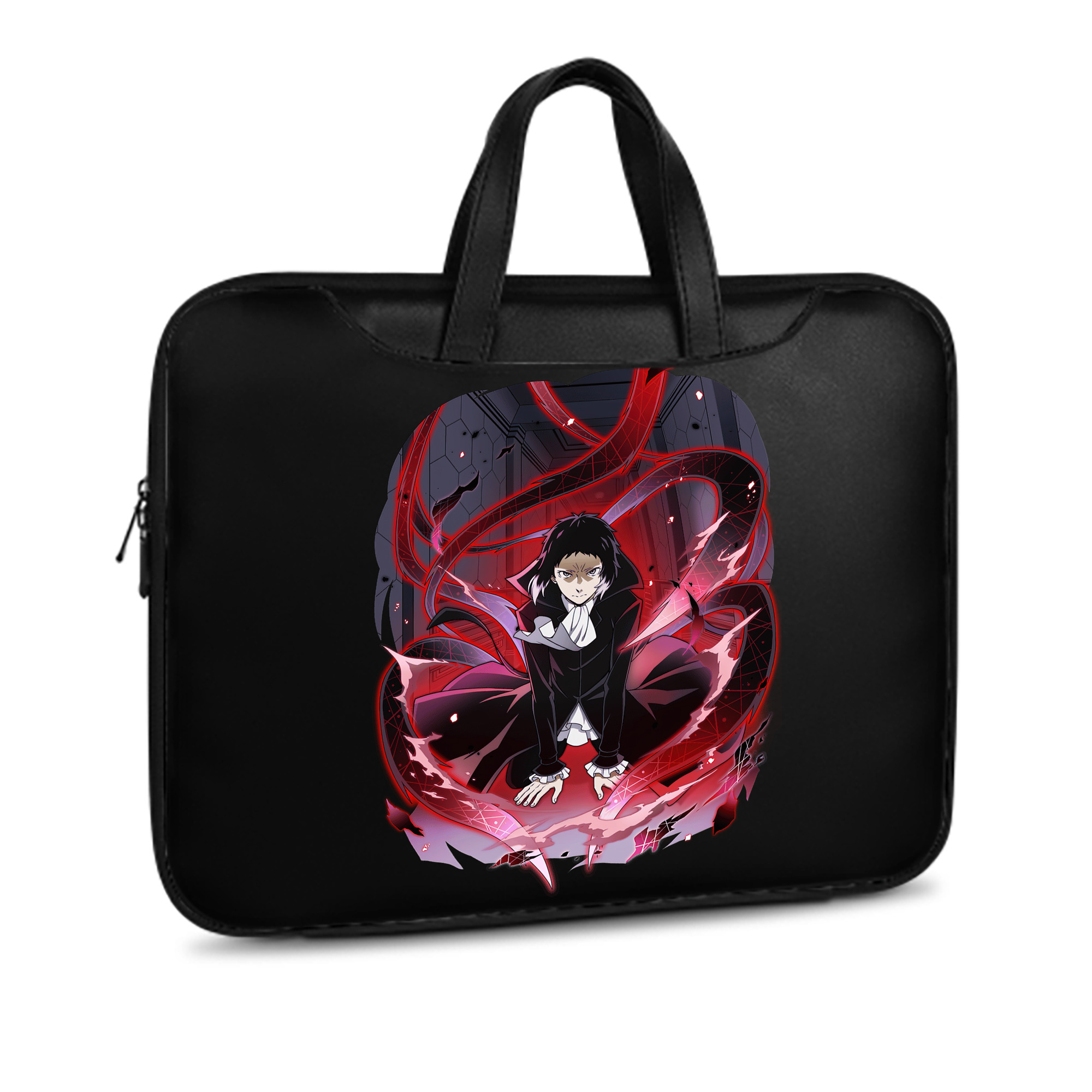 （画像用） 文豪ストレイドッグス Bungo Stray Dogs レザーラップトップバッグ　ノートパソコンケース