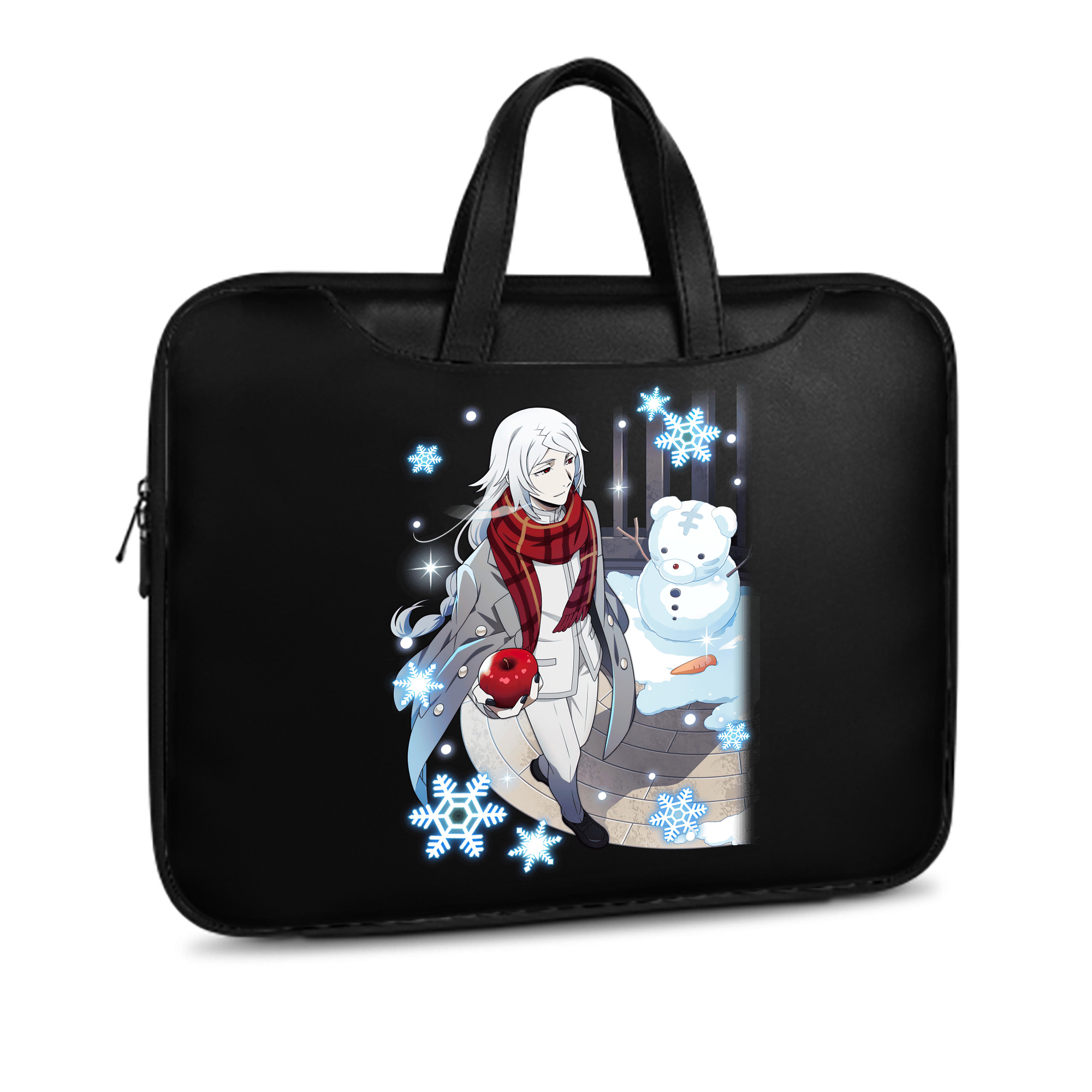 （画像用） 文豪ストレイドッグス Bungo Stray Dogs レザーラップトップバッグ　ノートパソコンケース